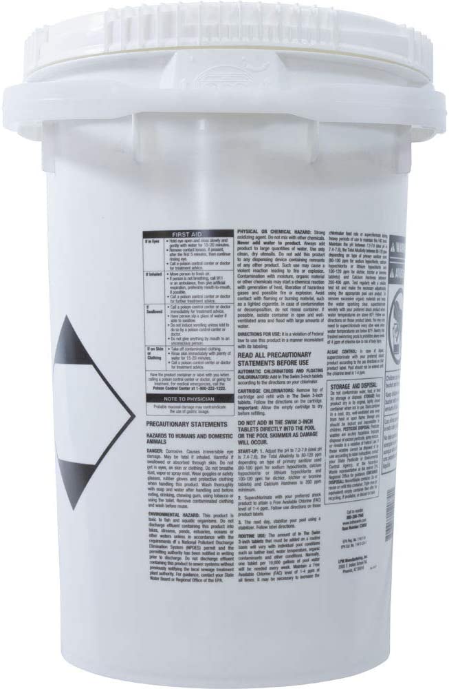 In The Swim 3-Inch Pool Chlorine Tablets, 55 lb, 90% Available Chlorine - Image 2 In The Swim 3-Inch Pool Chlorine Tablets, 55 lb, 90% Available Chlorine - Image 2
