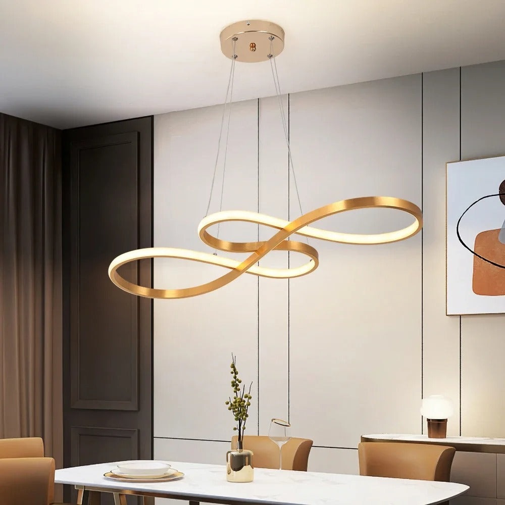 HaloLux – Stijlvolle LED Ringenlamp, Volledig Verstelbaar en Dimbaar