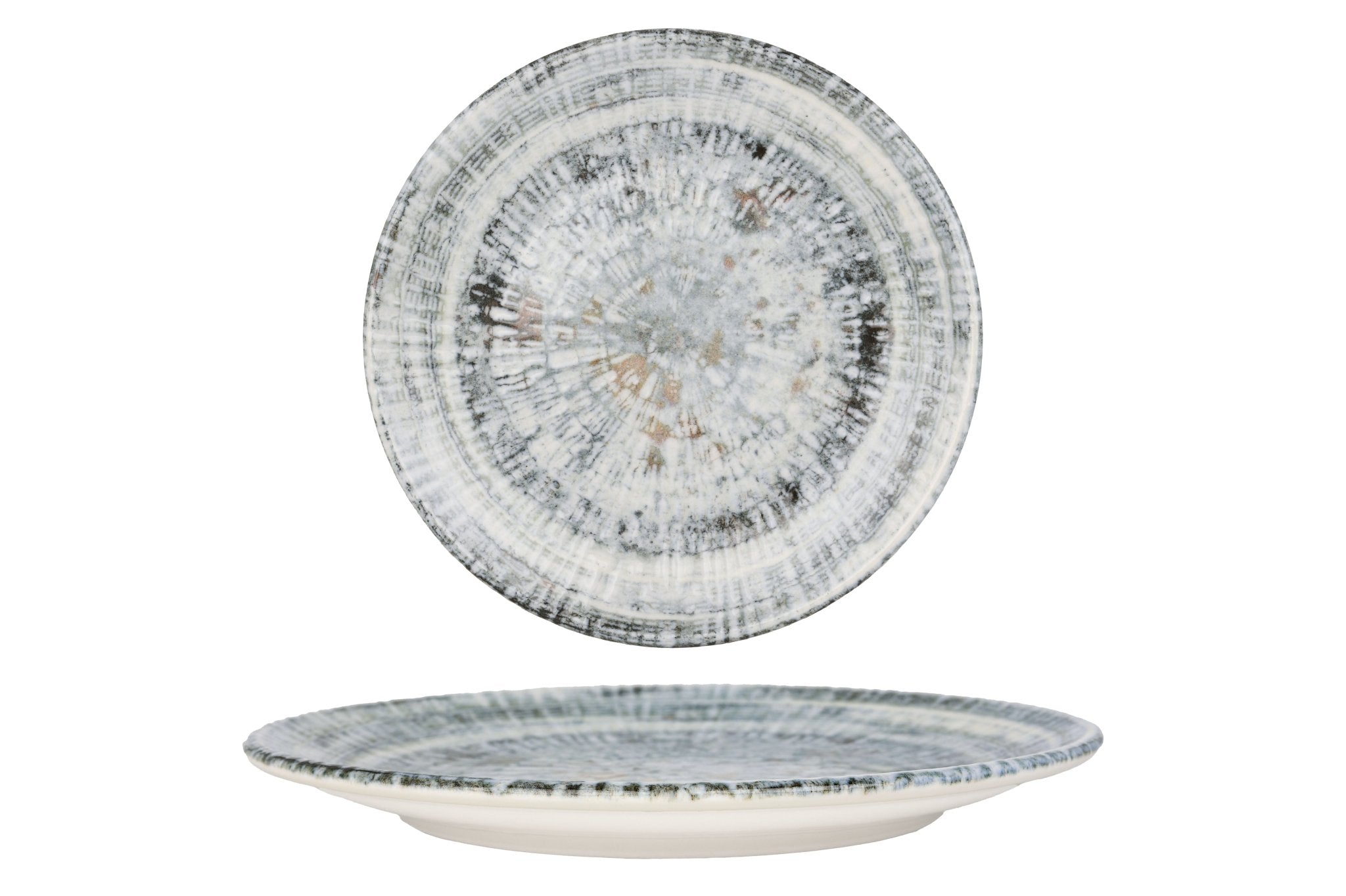 Bonna Gebaksbord - Odette - Porselein - 17 cm - set van 6