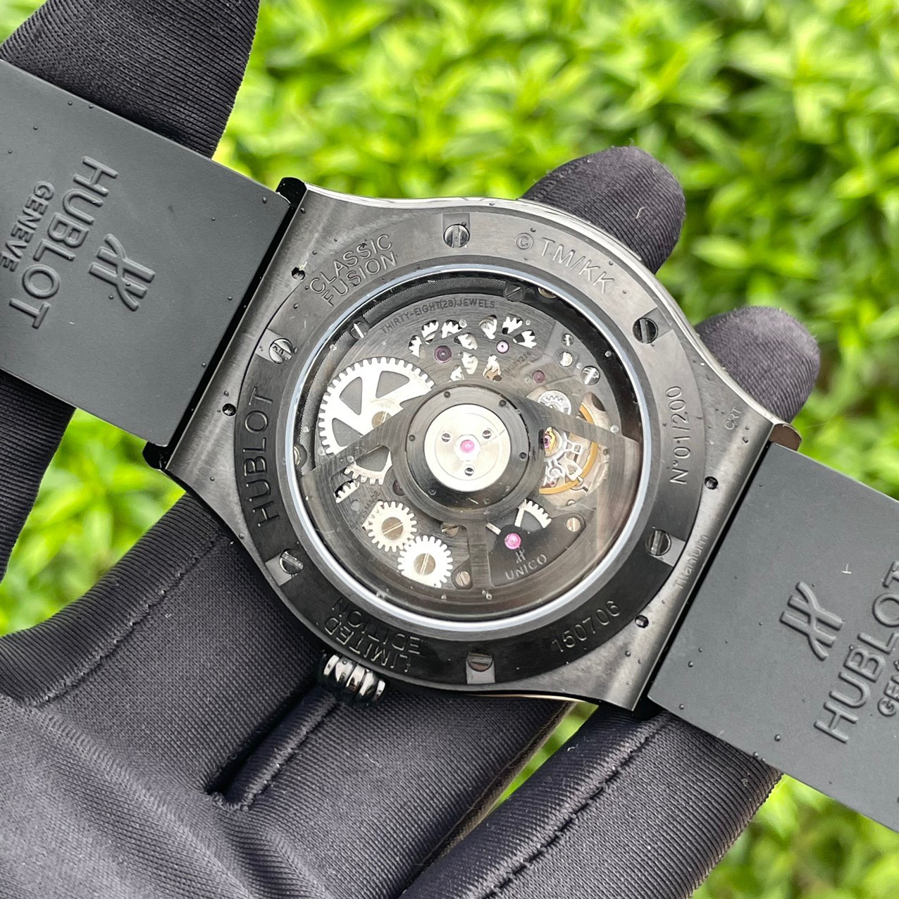 Hublot Replica Watch Takashi Murakami Rainbow Ceramic Rubber Strap 45mm - Top club