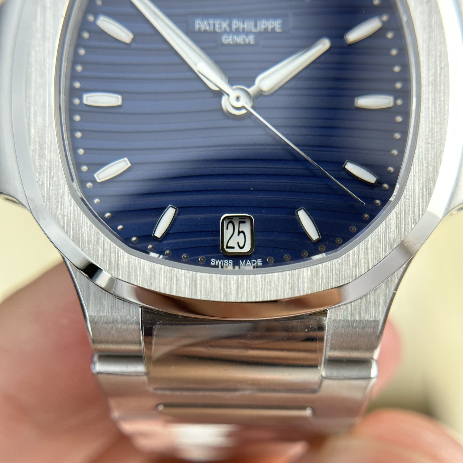 Patek Philippe Replica 11 Watch Women s Nautilus 7118 Blue Dial 3K Factory 35.2mm - Top club