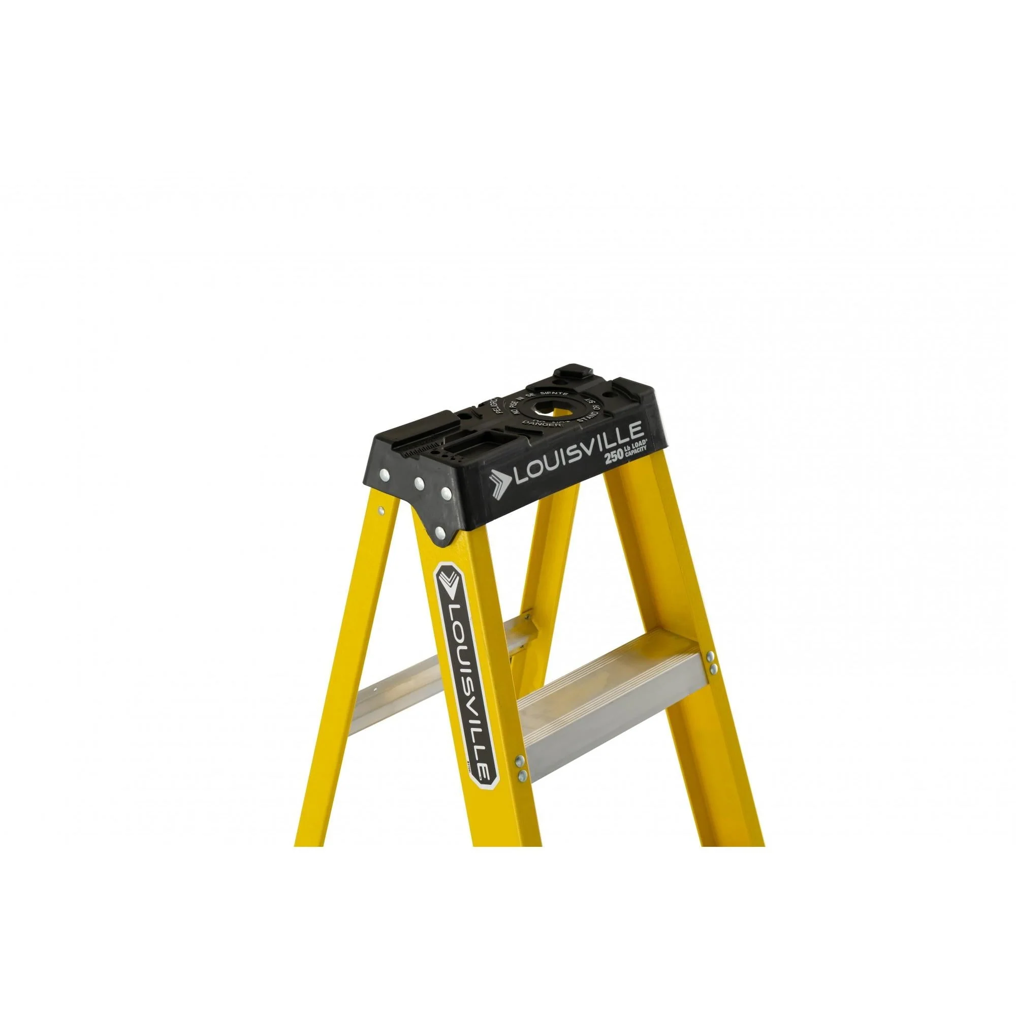 Louisville Ladder 8' Fiberglass Step Ladder, 12' Reach, 250 lbs Load Capacity, W-3118-08 - Image 3