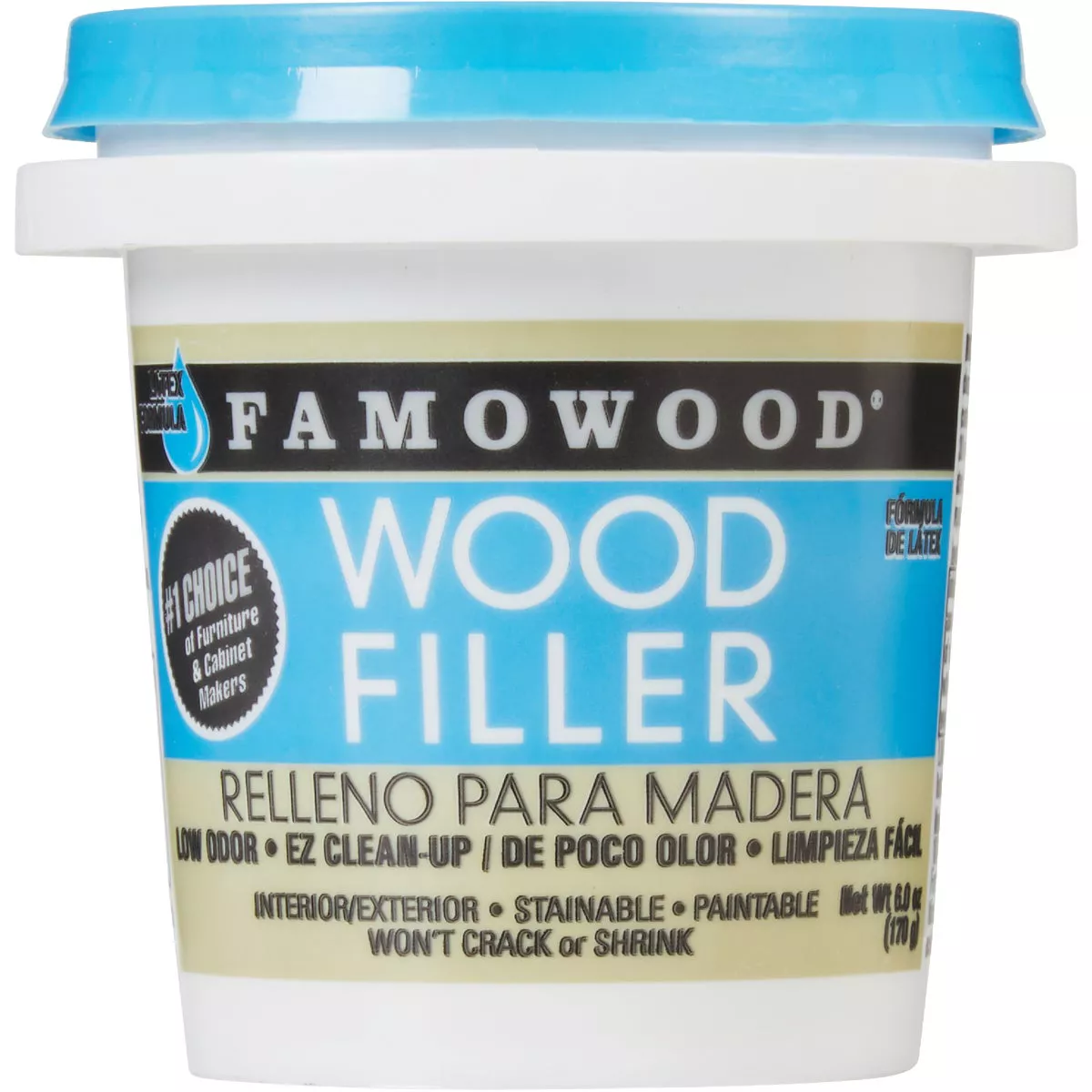FAMOWOOD Natural 6 Oz. Wood Filler