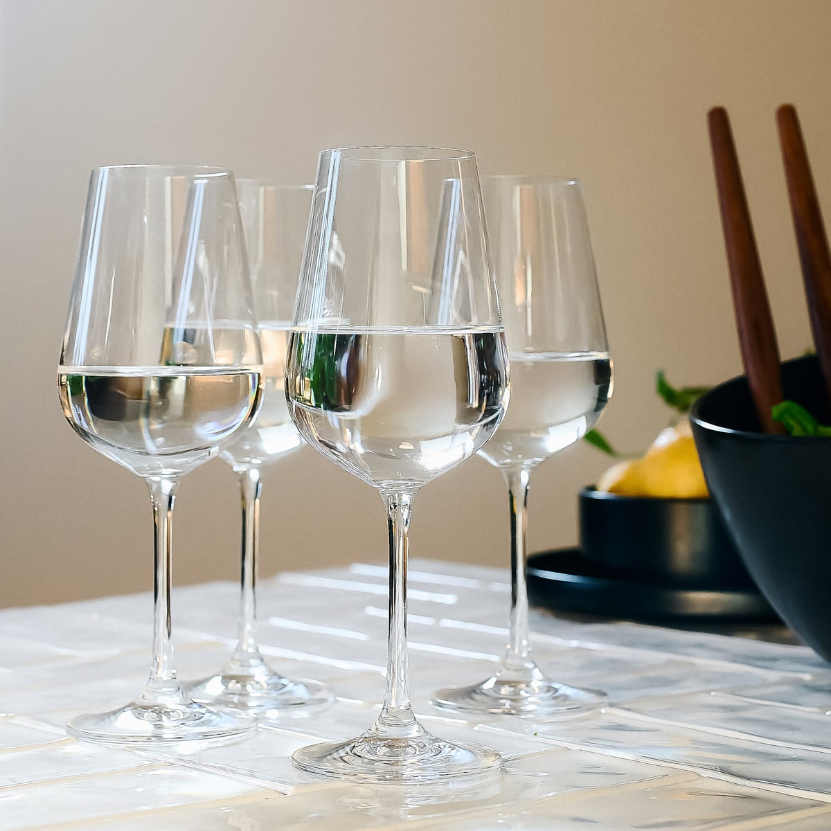 Zestaw kieliszków BRILLIANT do wina białego, 4 szt. 0.36 l