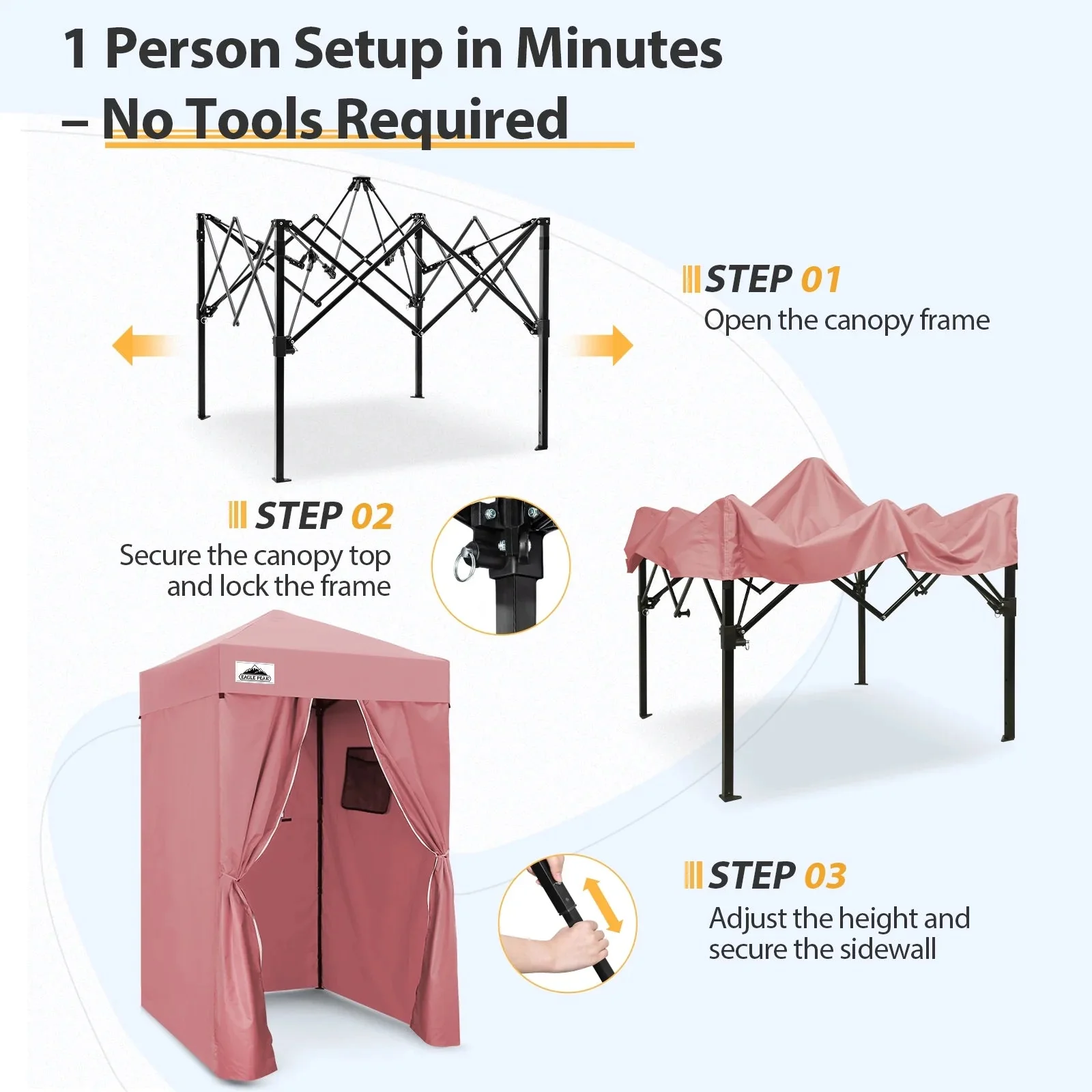 EAGLE PEAK Ultra Compact 4 ft x 4 ft Pop-Up Changing Room Canopy - Flex - Image 126 EAGLE PEAK Ultra Compact 4 ft x 4 ft Pop-Up Changing Room Canopy - Flex - Image 126