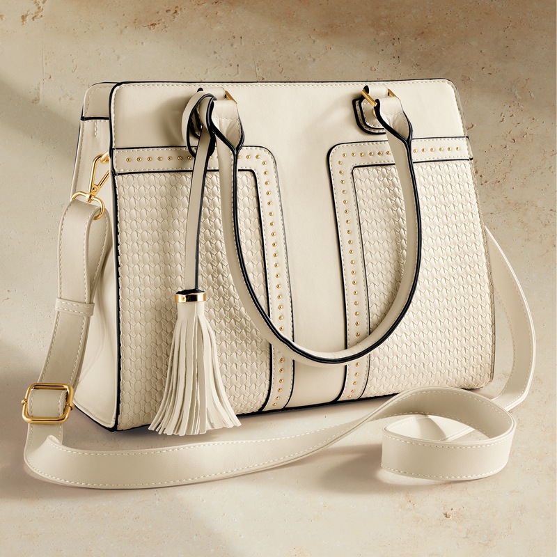 M.C. Handbags Ronda Satchel - MIDNIGHT VELVET CATALOG
