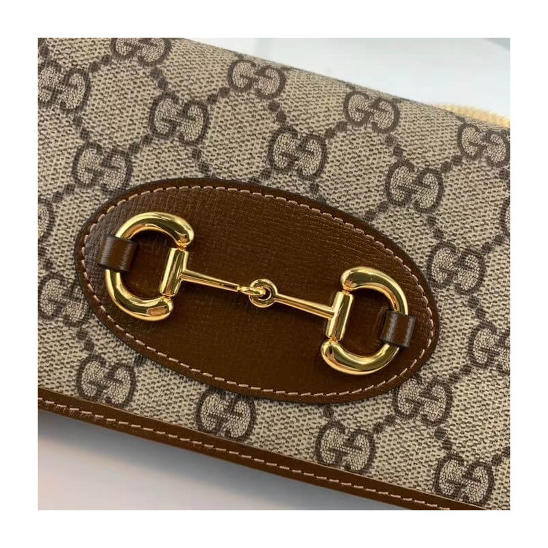 Replica Gucci 1955 Horsebit Wallet With Chain 6218921:1High-quality replica