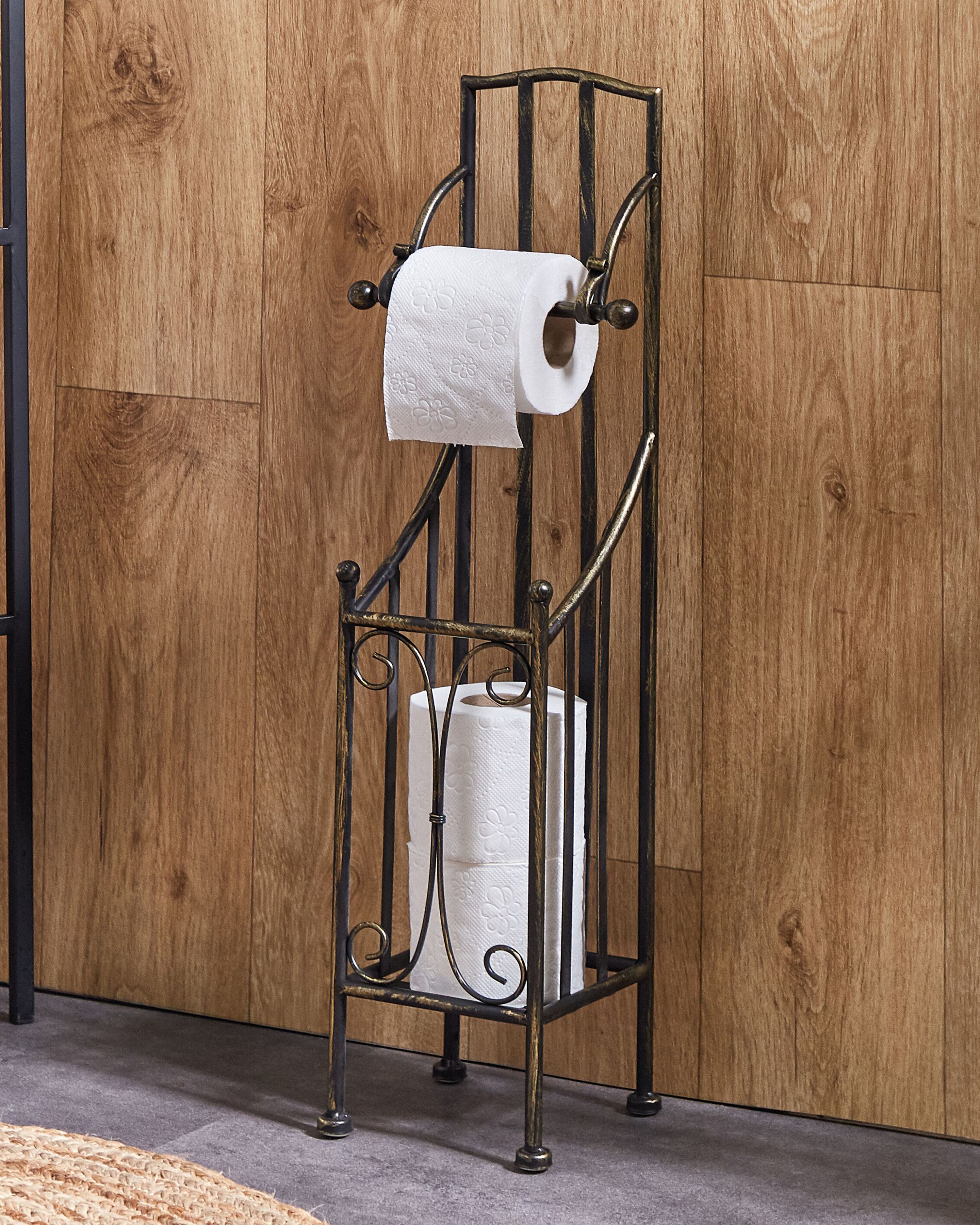 Toilet Paper Holder BRISA Metal Black
