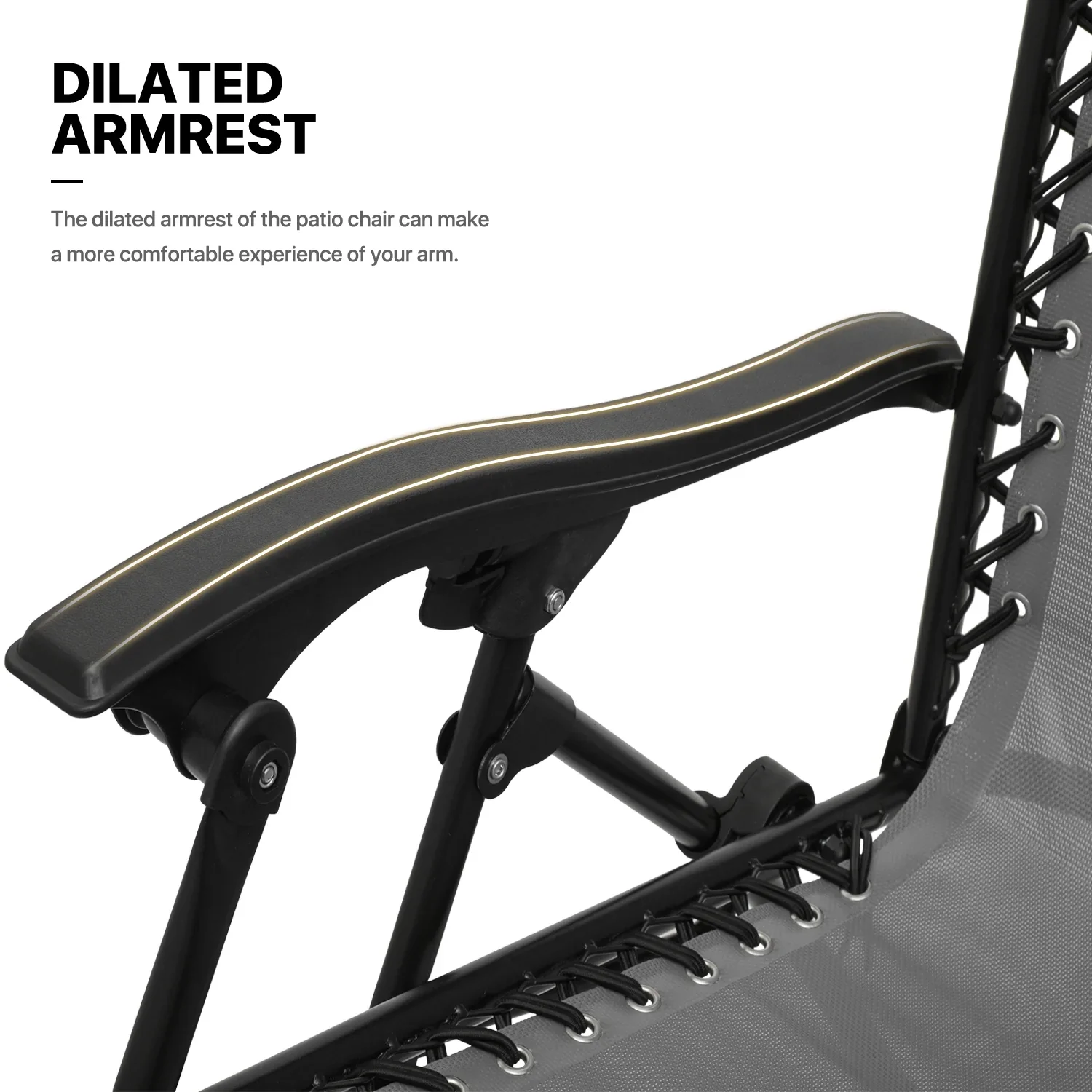 MoNiBloom Zero Gravity Reclining Chairs Set Of 2 With Canopy Shade And Headrest, Black - 330 lbs - Image 92 MoNiBloom Zero Gravity Reclining Chairs Set Of 2 With Canopy Shade And Headrest, Black - 330 lbs - Image 92
