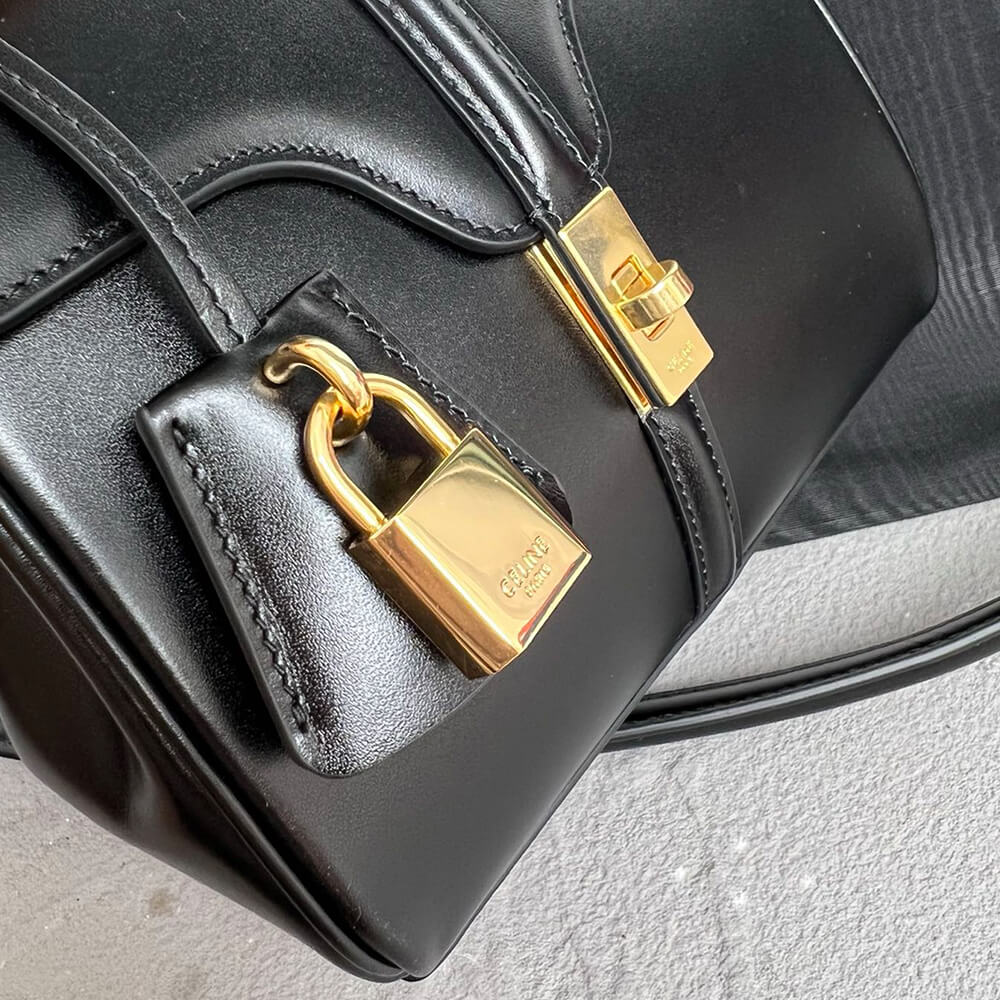 Celine Mini 16 Bag in Satinated Calfskin1:1High-quality replica