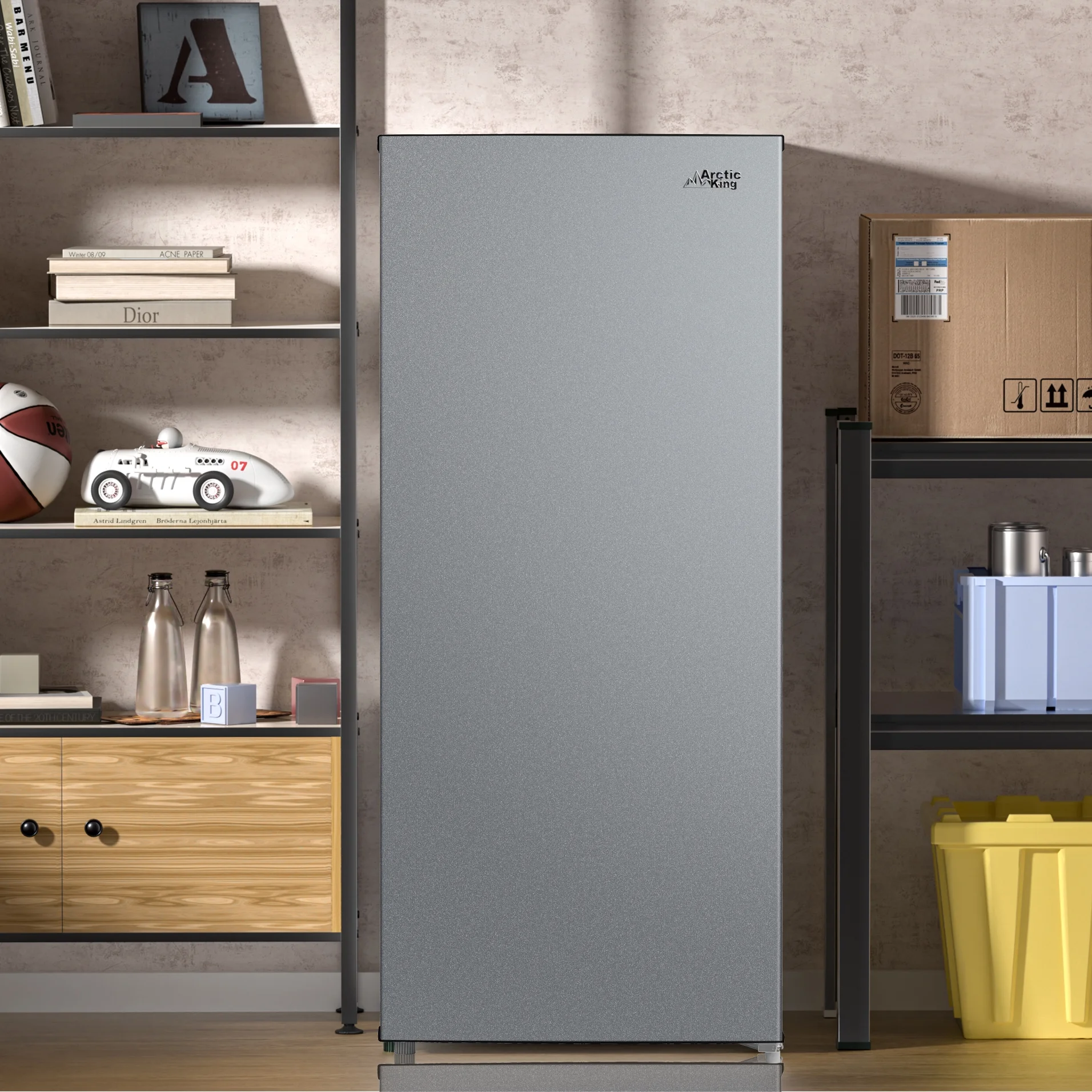 Arctic King 7.1 Cu ft Upright Convertible Freezer/Refrigerator, White - Image 20