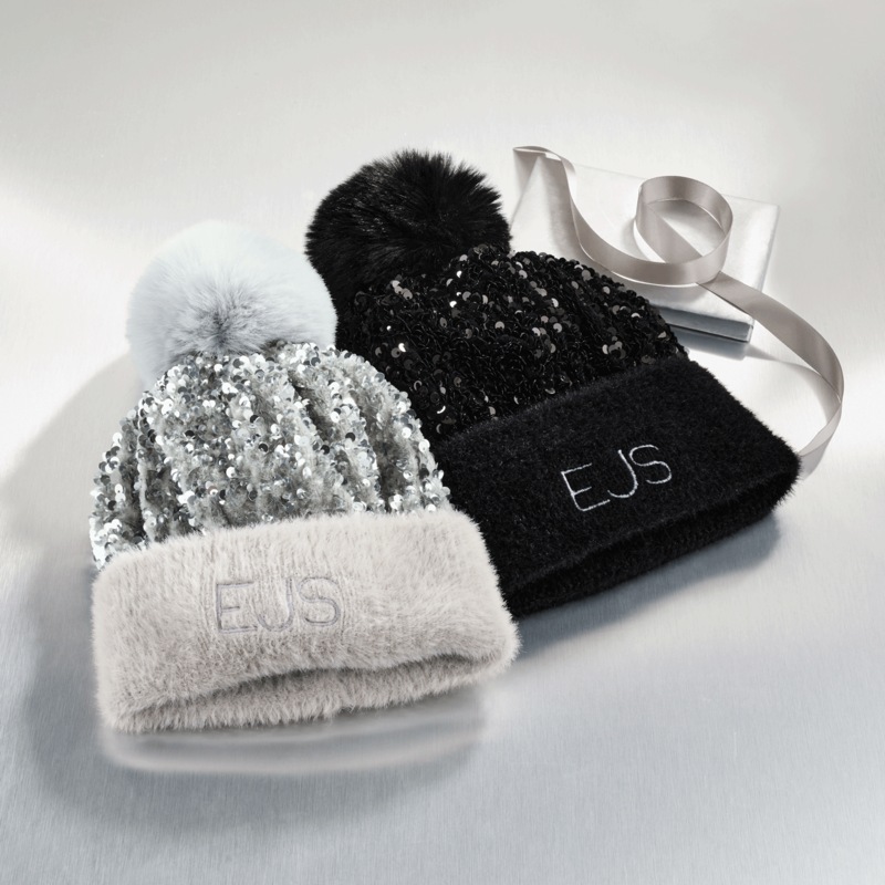 Sequin Beanie - MIDNIGHT VELVET CATALOG