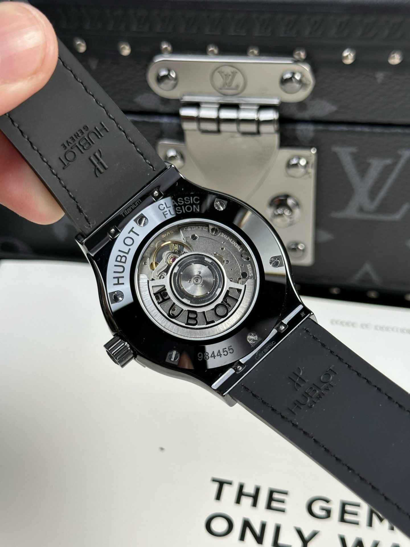 Hublot Classic Fusion Replica Watch Ceramic Refined Black 42mm - Top club
