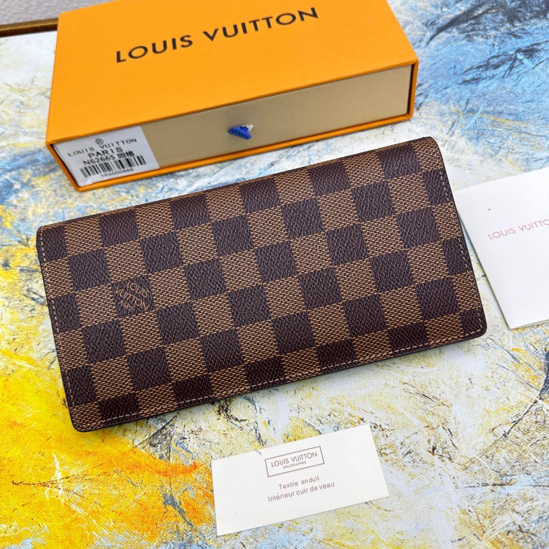 Louis Vuitton LV Brazza Flip Wallet N626651:1High-quality replica