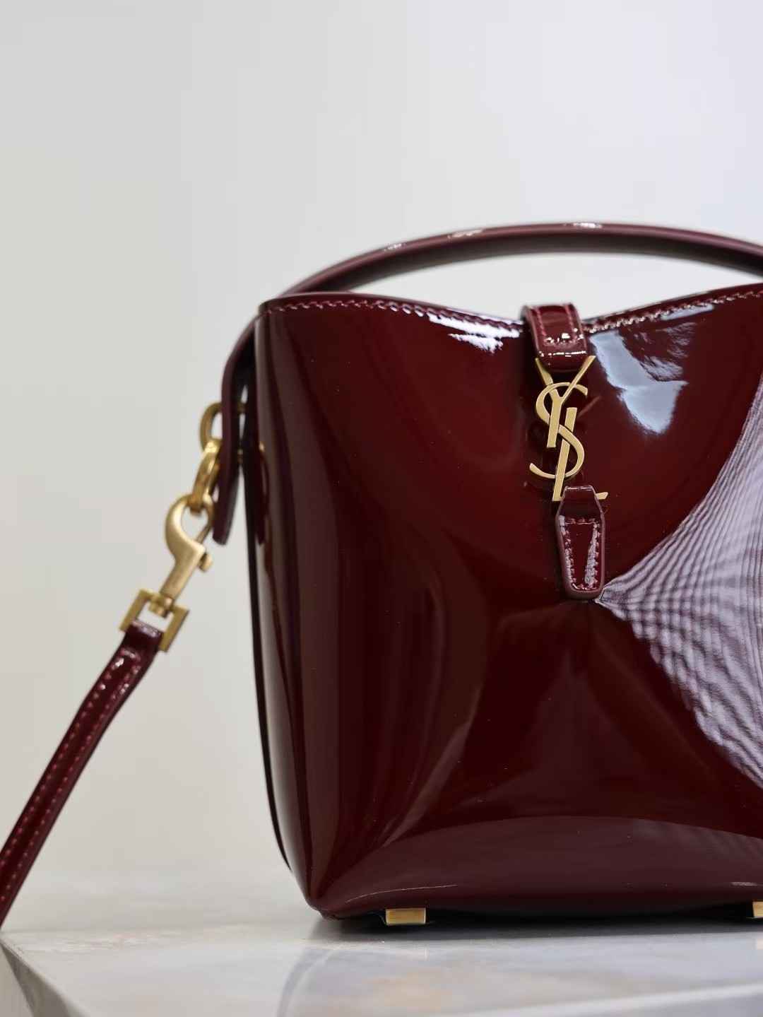 Saint Laurent LE 37 Mini Patent Leather HandBag1:1High-quality replica