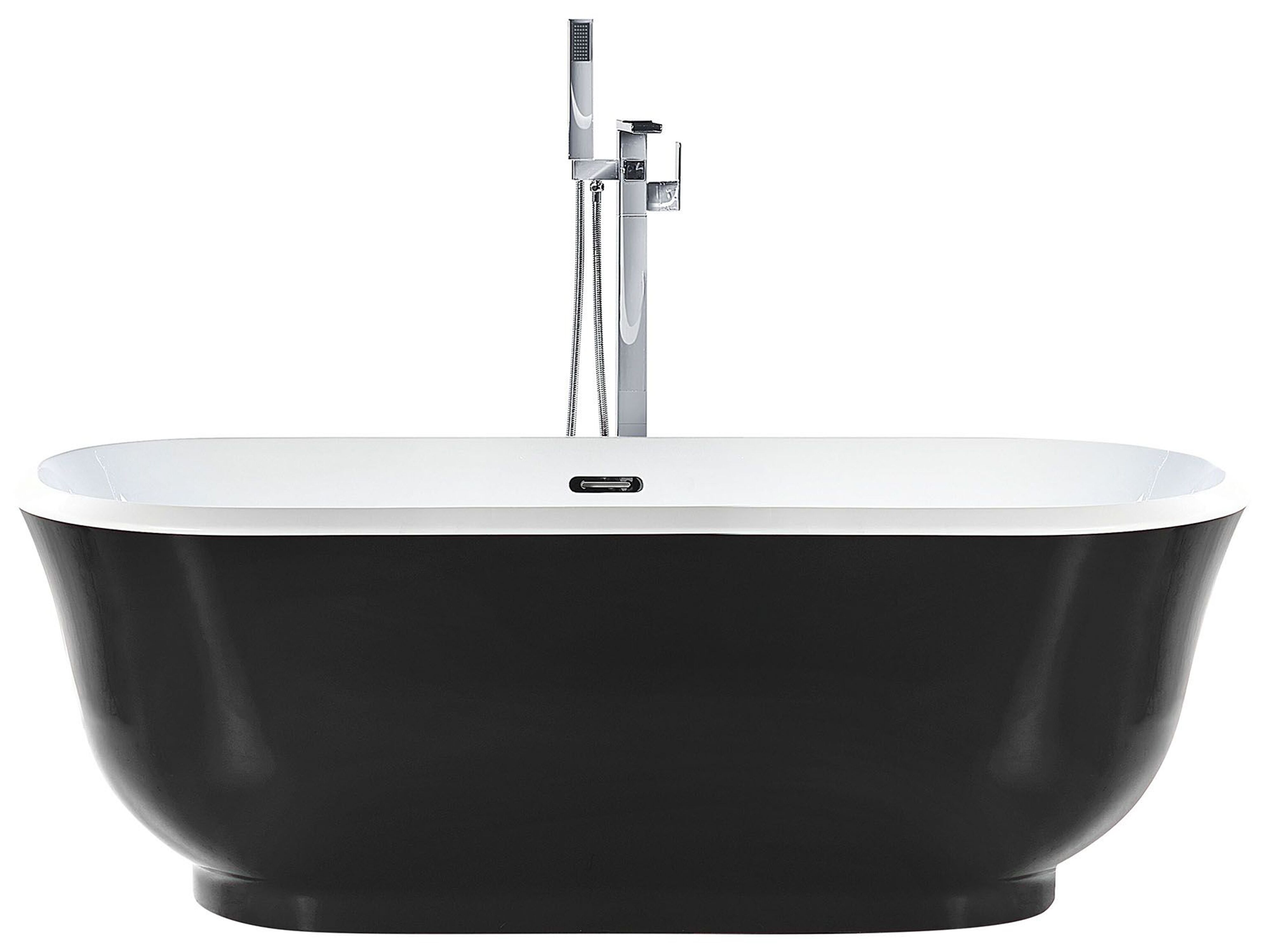Freestanding Bathtub TESORO 1700 x 770 mm Black