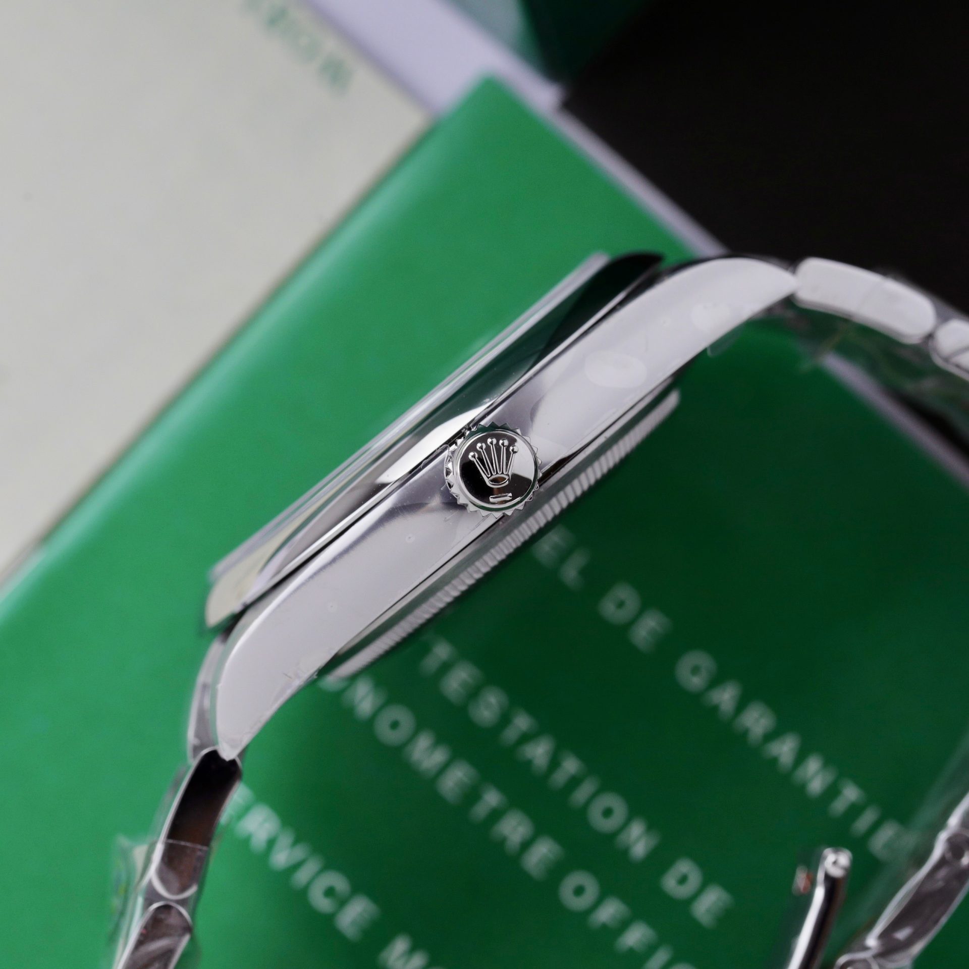 Rolex Rep 11 Watch Oyster Perpetual 126000 Green Dial Clean Factory 41mm - Top club