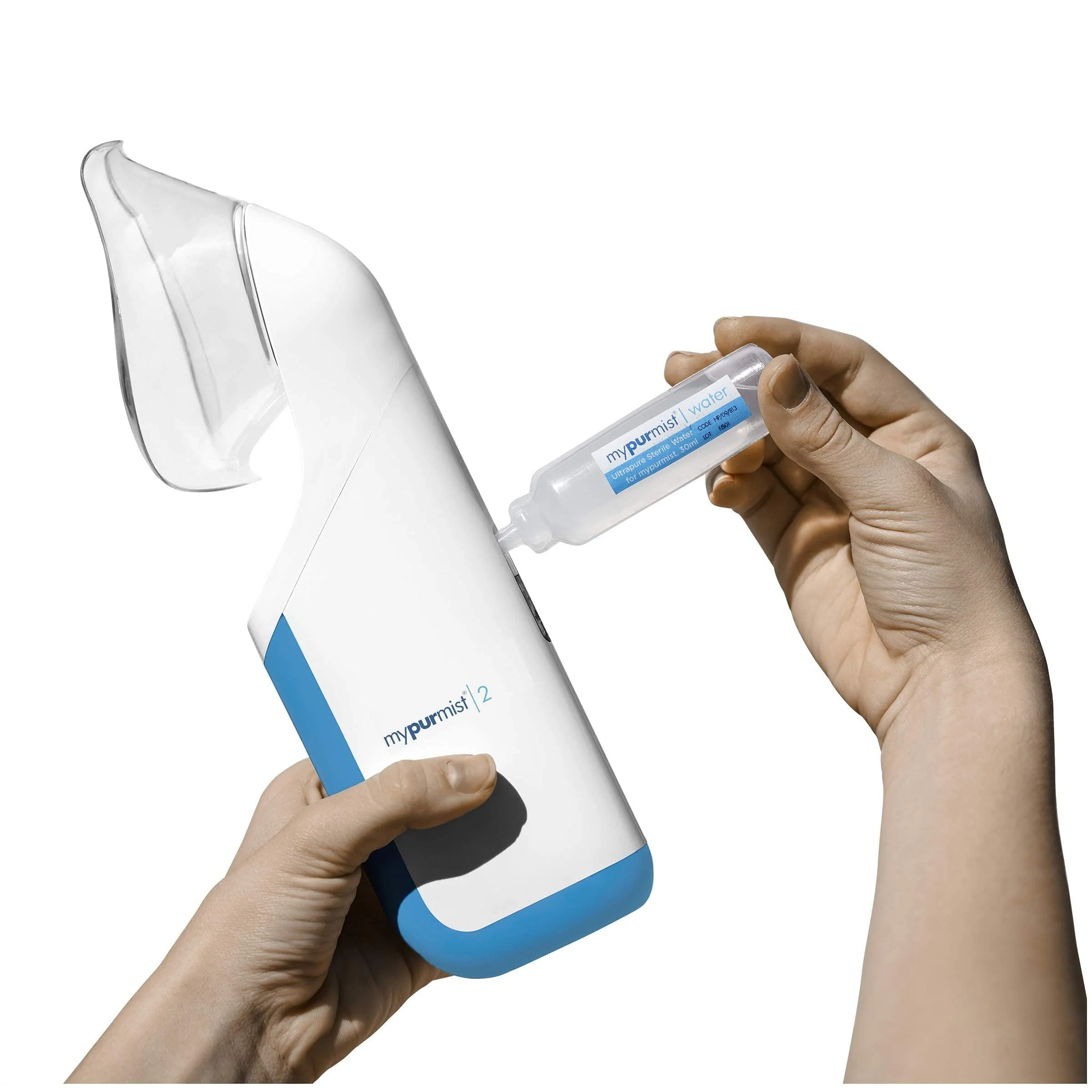 Mypurmist 2 Ultrapure Personal Handheld Vaporizer and Humidifier (Plug-in), and Steam Inhaler - Image 2