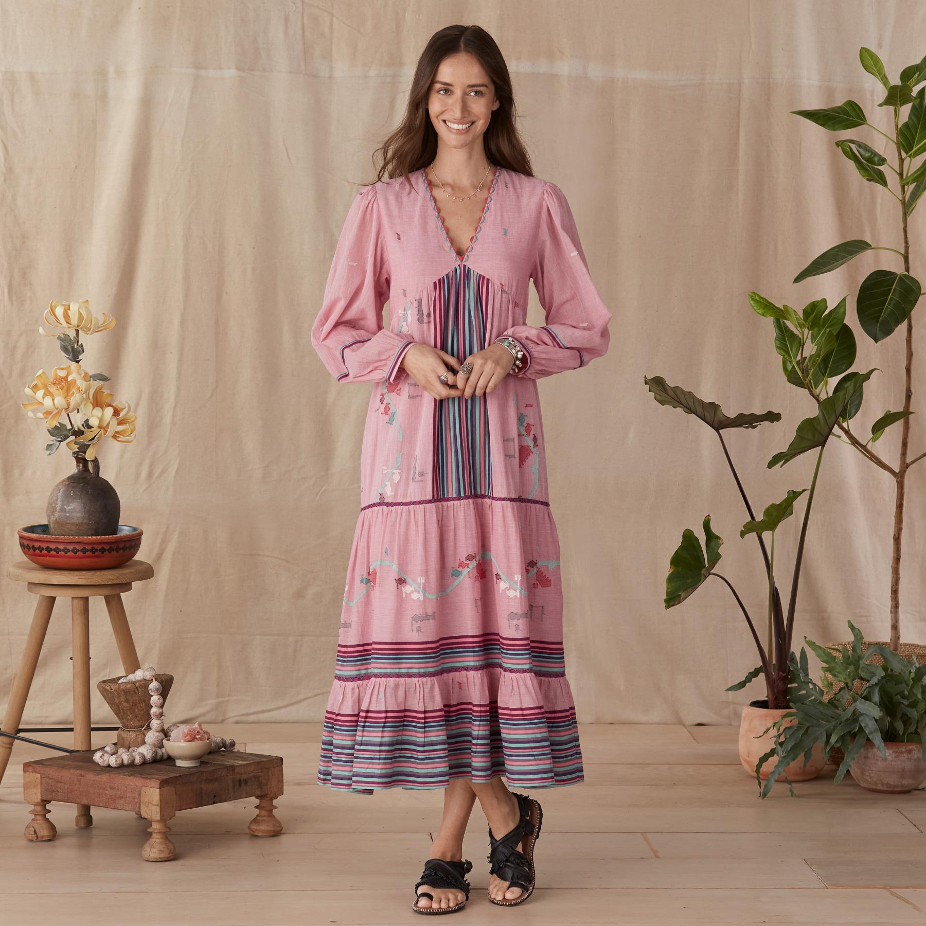 Aranza Handwoven Dress - Sundance Clothing