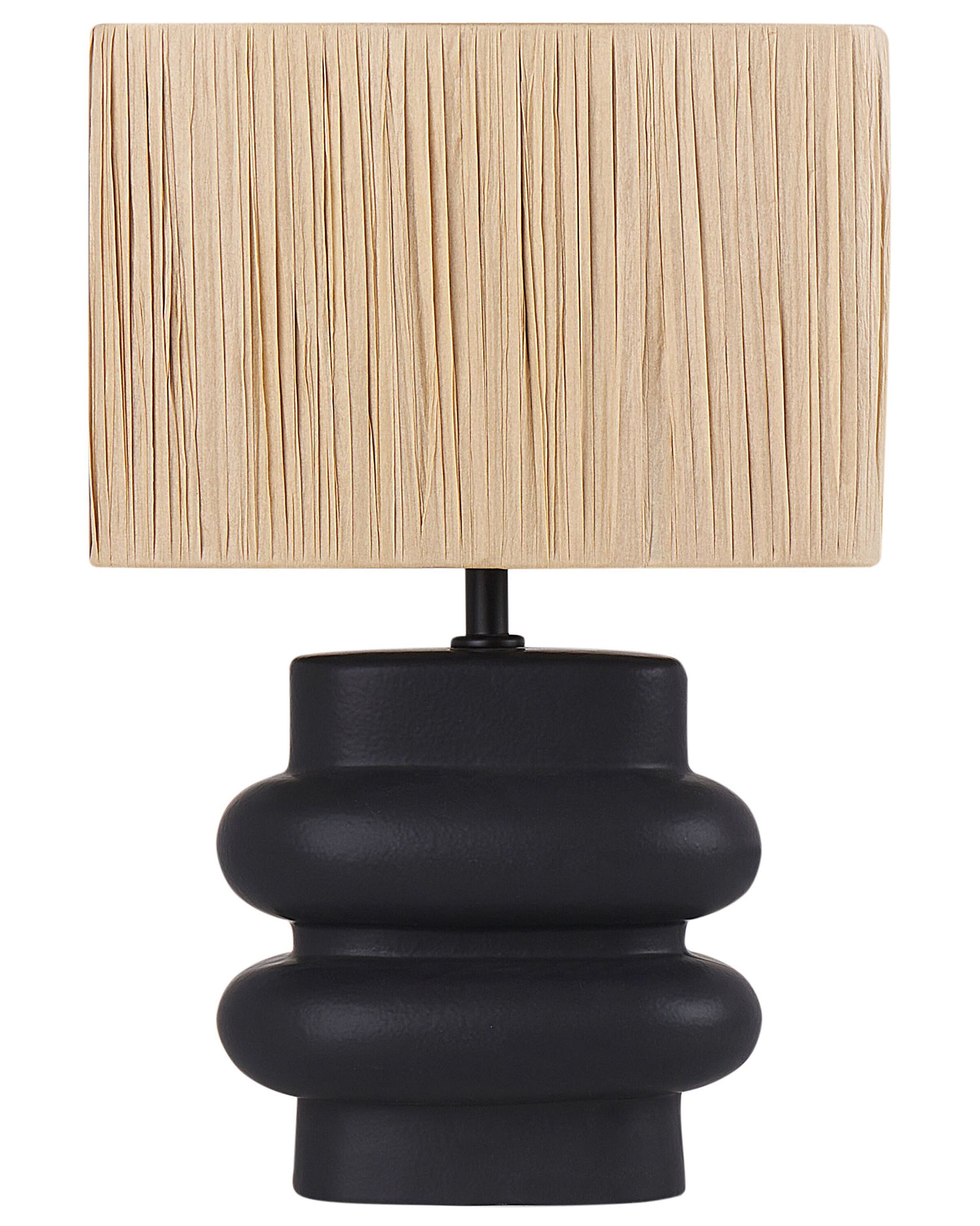 Table Lamp JUDY Ceramic Black