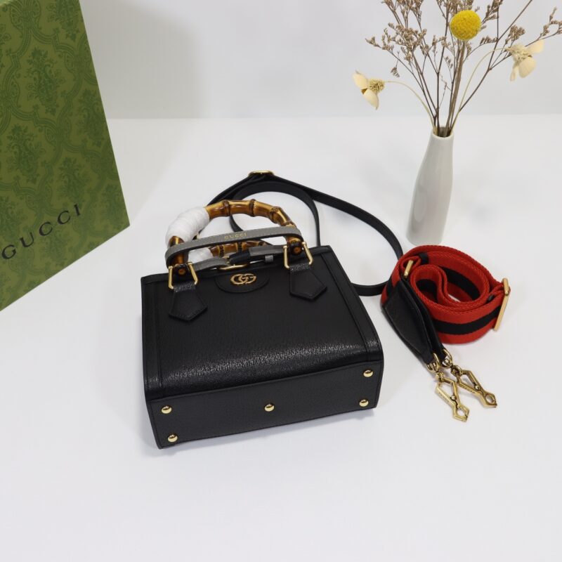 Replica Gucci Diana Small Tote Black1:1High-quality replica
