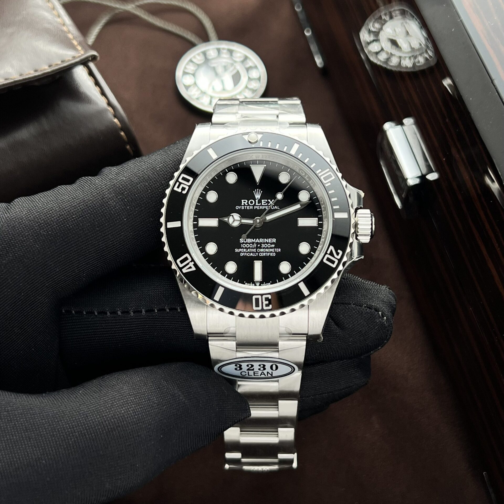 Rolex Submariner 124060LN Replica Watch Black Dial Clean Factory 41mm - Elite Watch Atelier