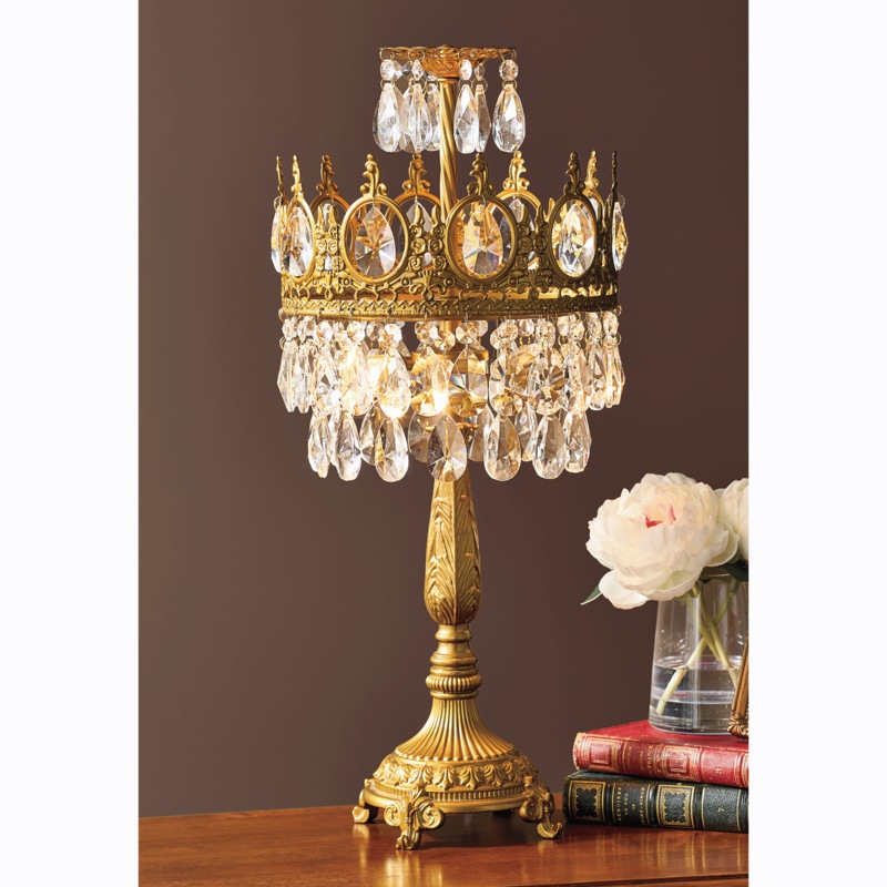 Crown Jewel Table Lamp - MIDNIGHT VELVET CATALOG