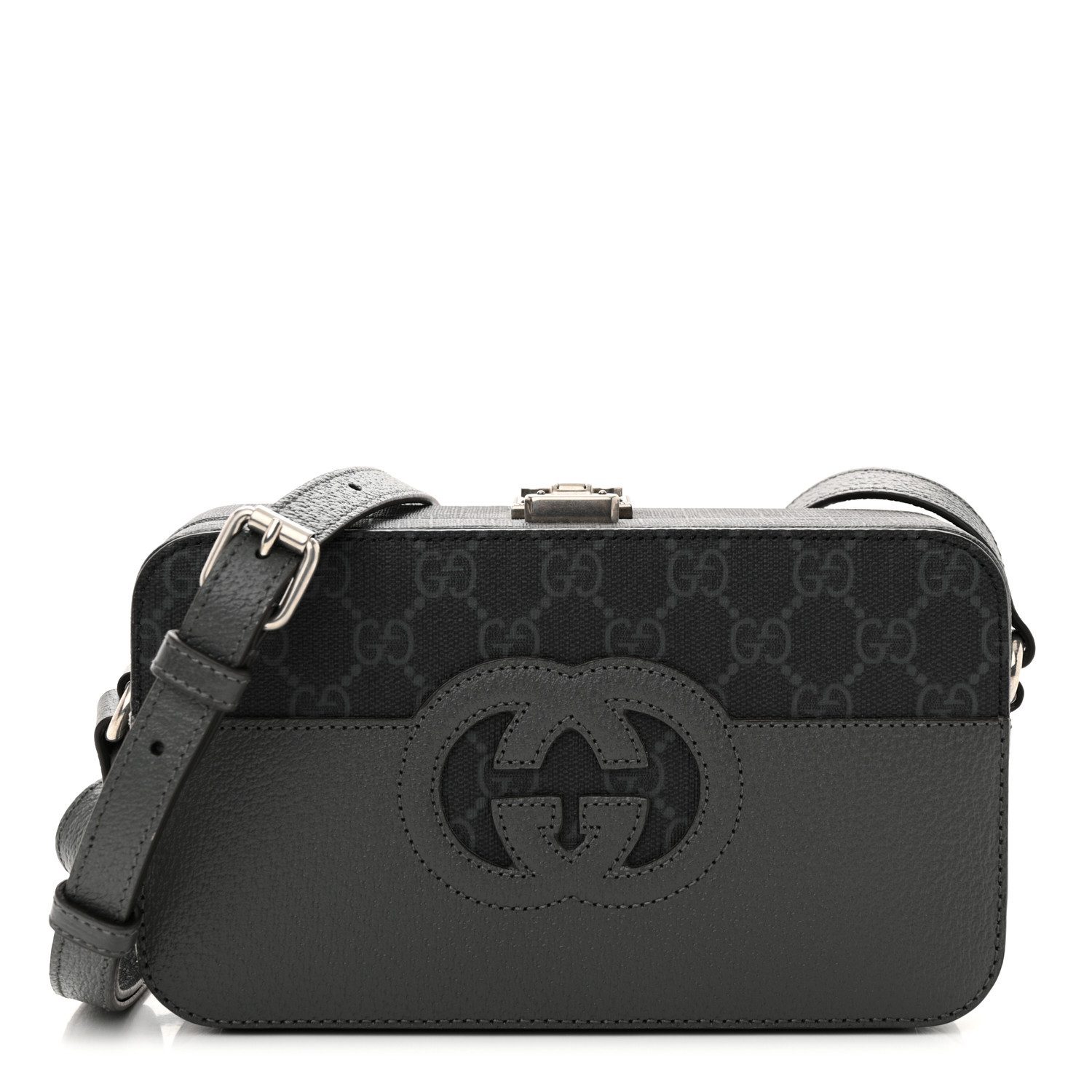 Black/Grey Gucci Replica Handbag – Stunning Supersfake Craftsmanship