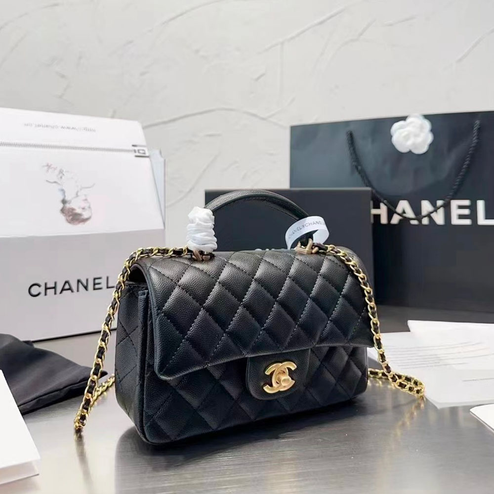 Chanel Caviar CF 20CM (Replica)1:1High-quality replica
