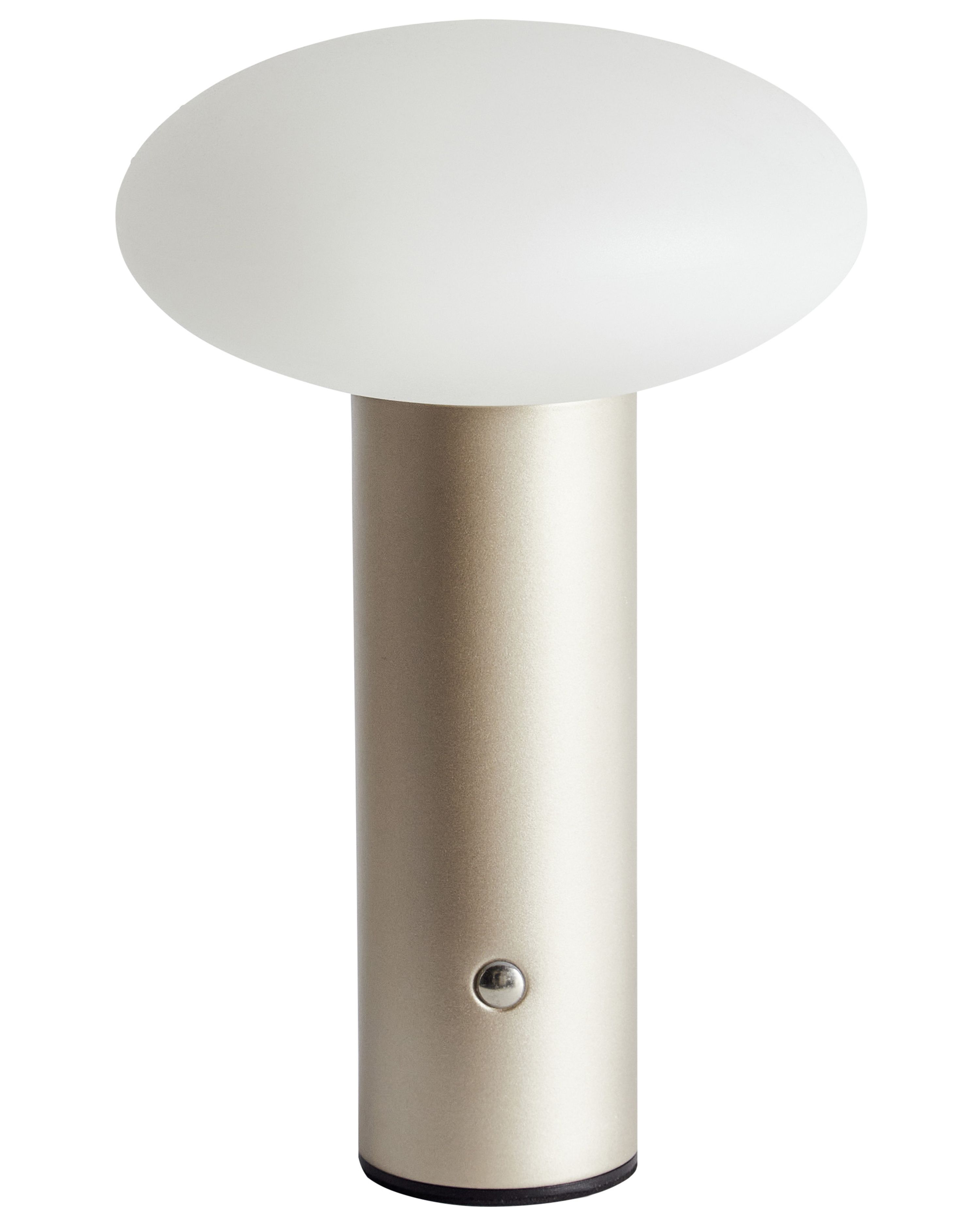Wireless LED Table Lamp BUAYAN with Dimmer Metal Gold