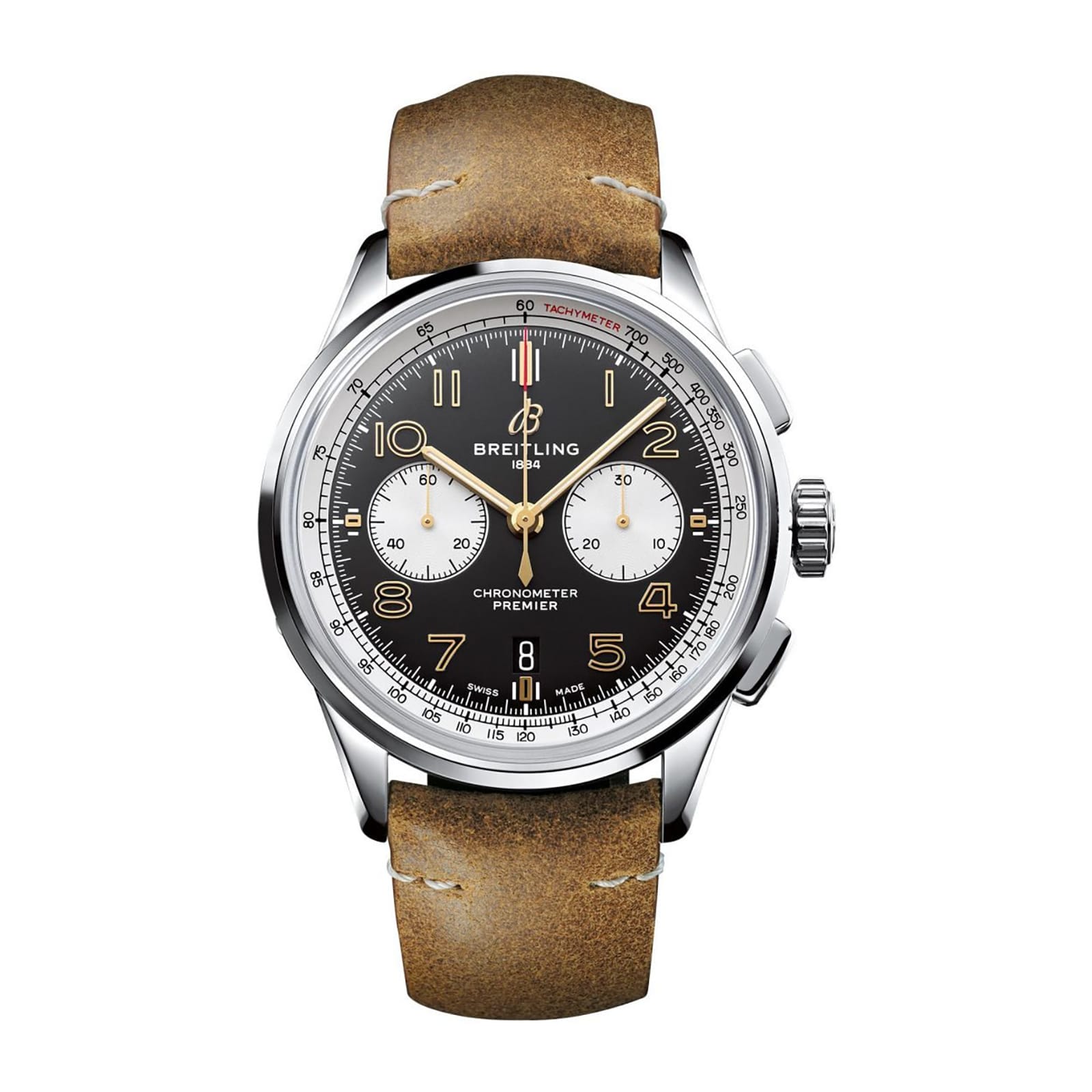 Fake Breitling Replica Watches Premier B01 Chronograph 42 Norton Edition(1:1 replica) - Elite Watch Atelier