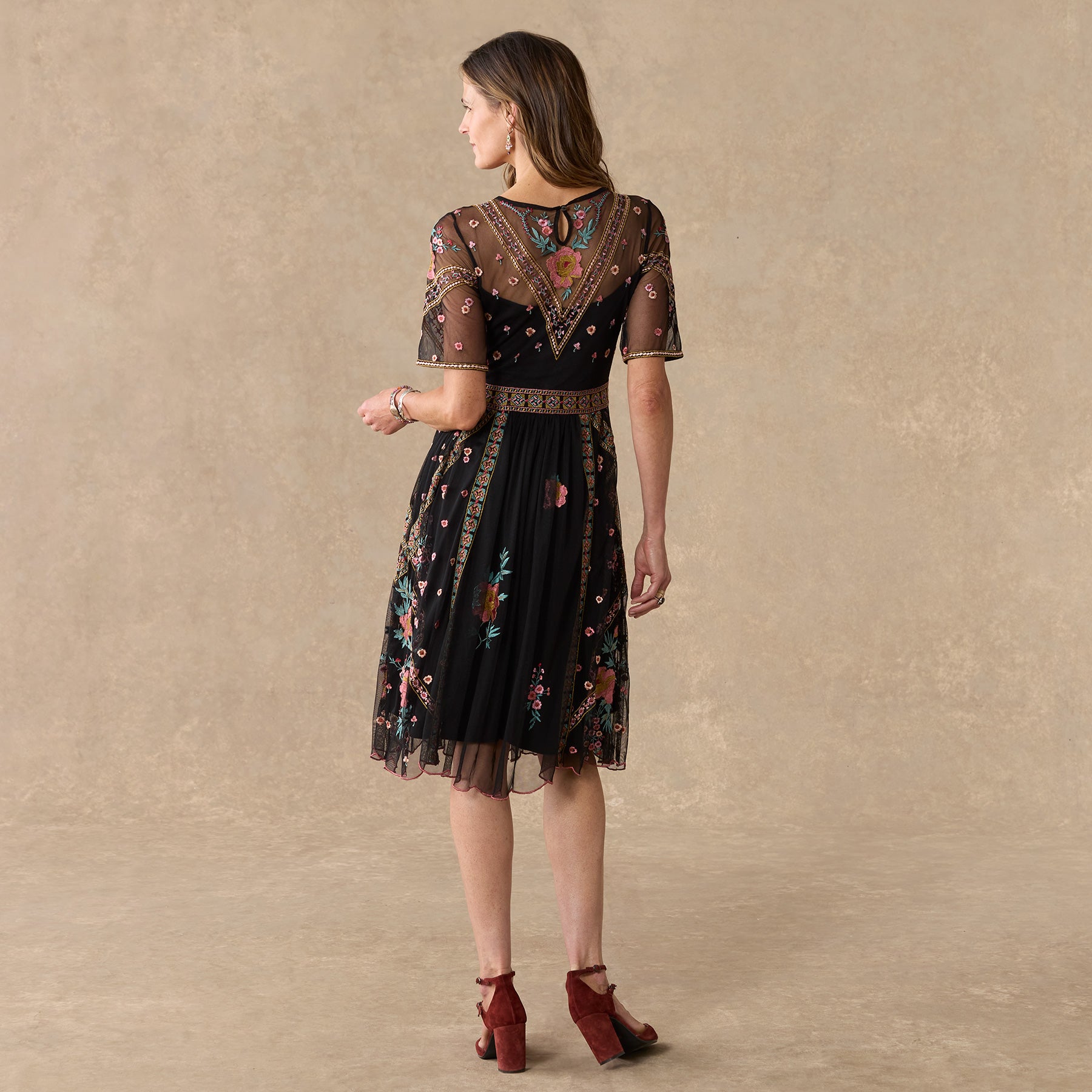 Roxanna Mesh Dress - Sundance Clothing