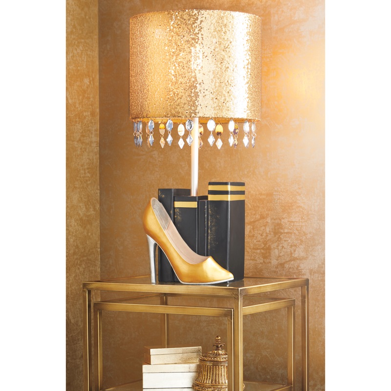 Ameya Glam Table Lamp - MIDNIGHT VELVET CATALOG
