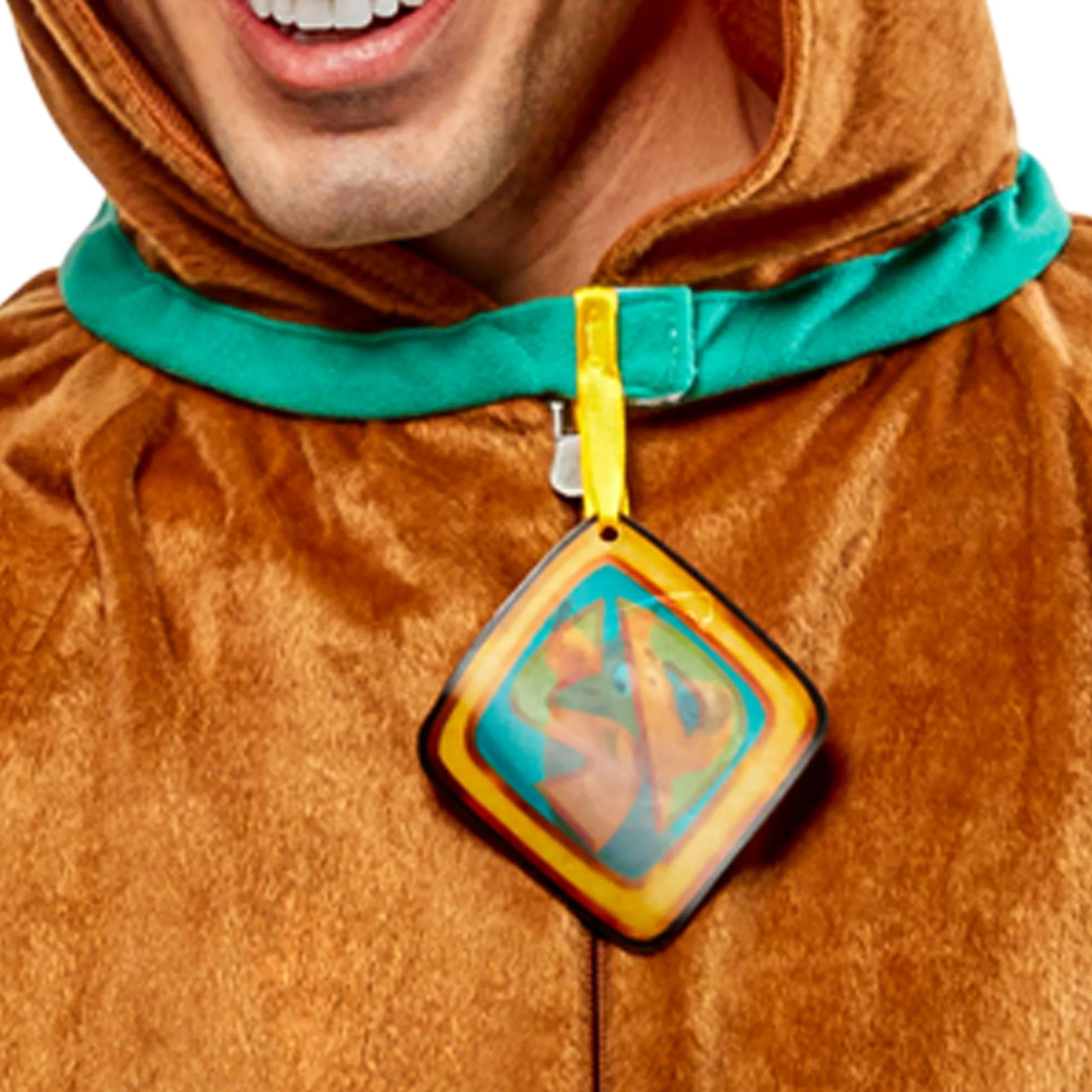 Scooby Doo Halloween Costume for Adults, Men's Size L (36/38), by Rubies - Image 11 Scooby Doo Halloween Costume for Adults, Men's Size L (36/38), by Rubies - Image 11