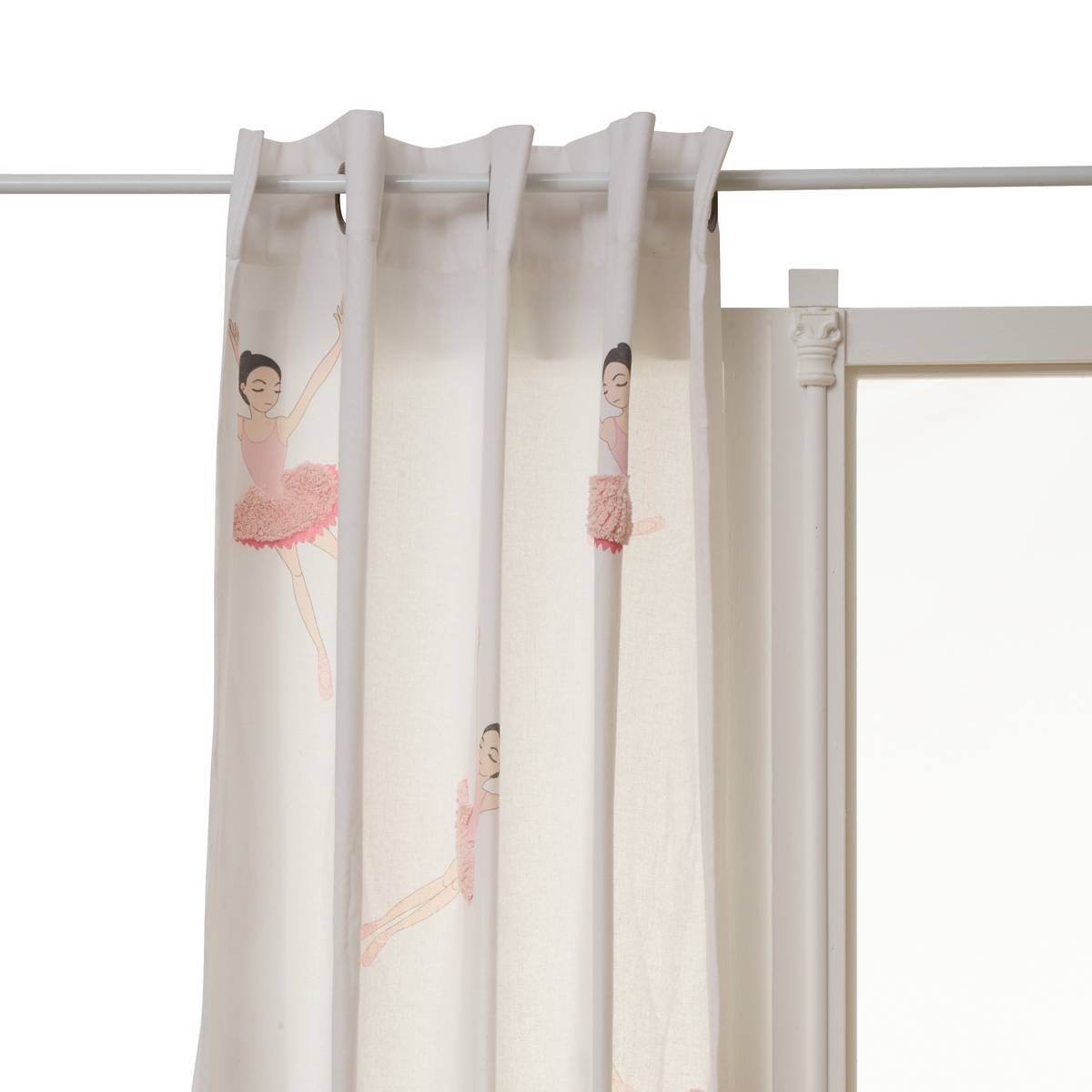 Children's Curtain "Tufy" Pink, 260x140 cm