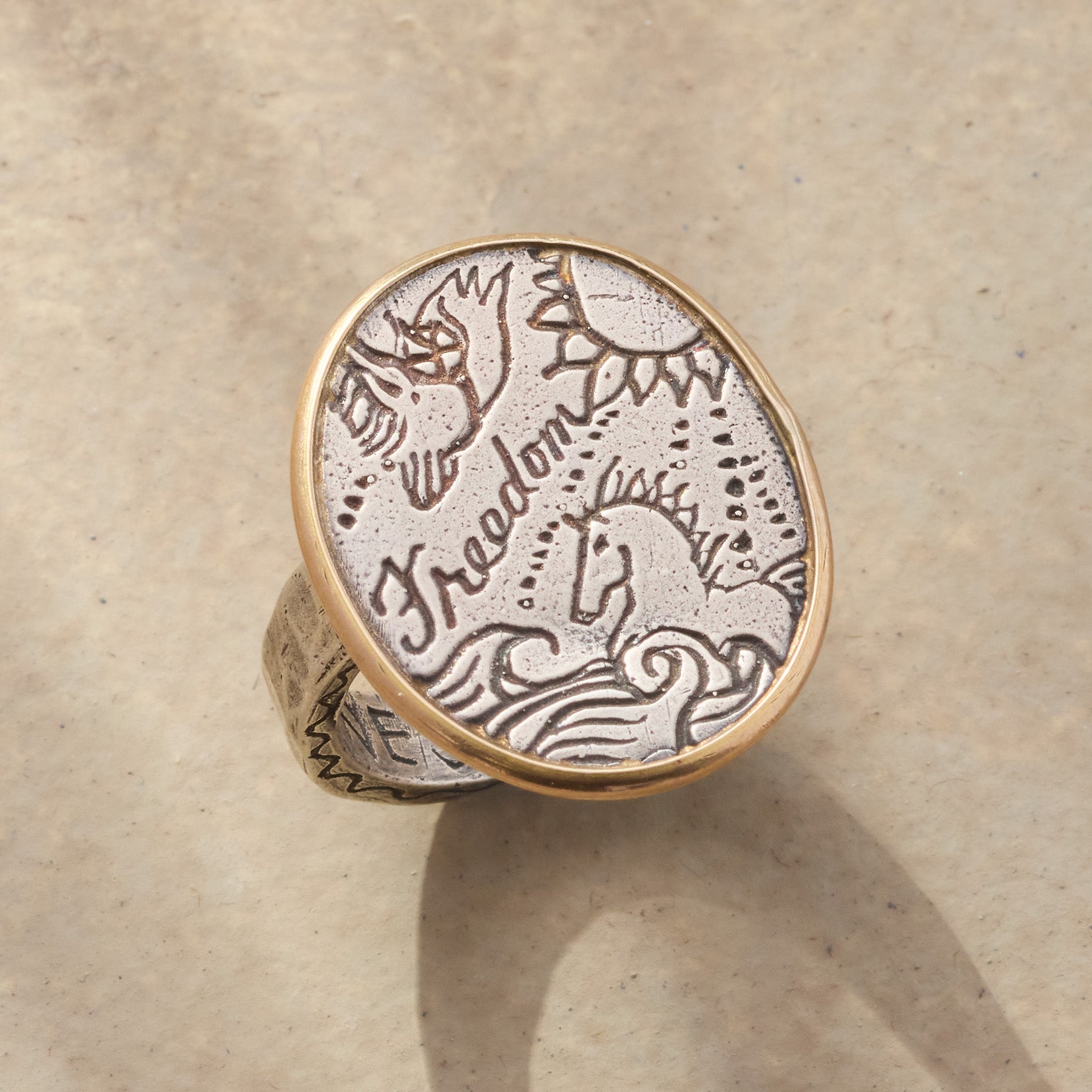 Cherish Freedom Ring - Sundance Clothing