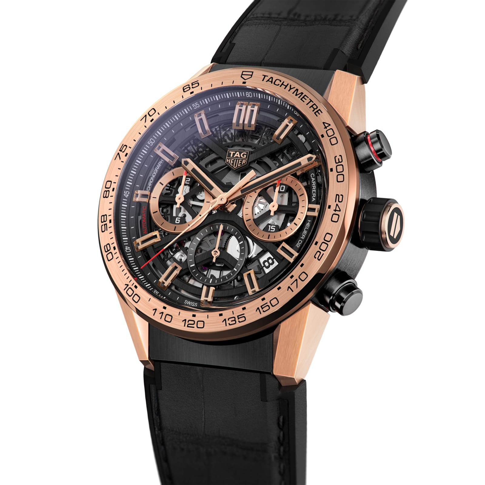 TAG Heuer Replica Watch Carrera Chronograph Automatic 43 mm Steel and Gold(1:1 replica) - Top club