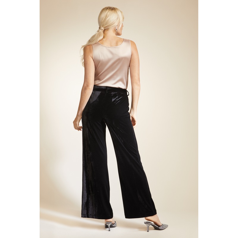 Vada Velvet Pant - MIDNIGHT VELVET CATALOG