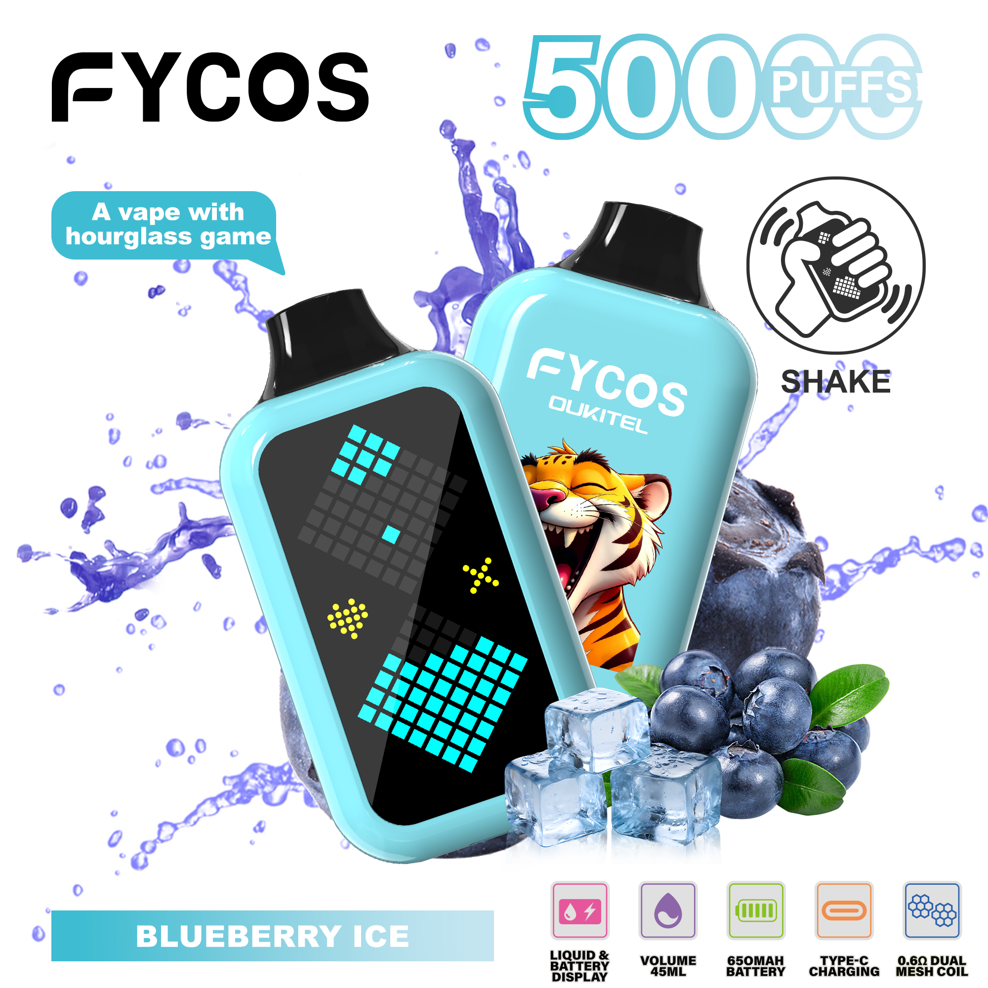 FYCOS Player  50K puffs  Disposable Vape