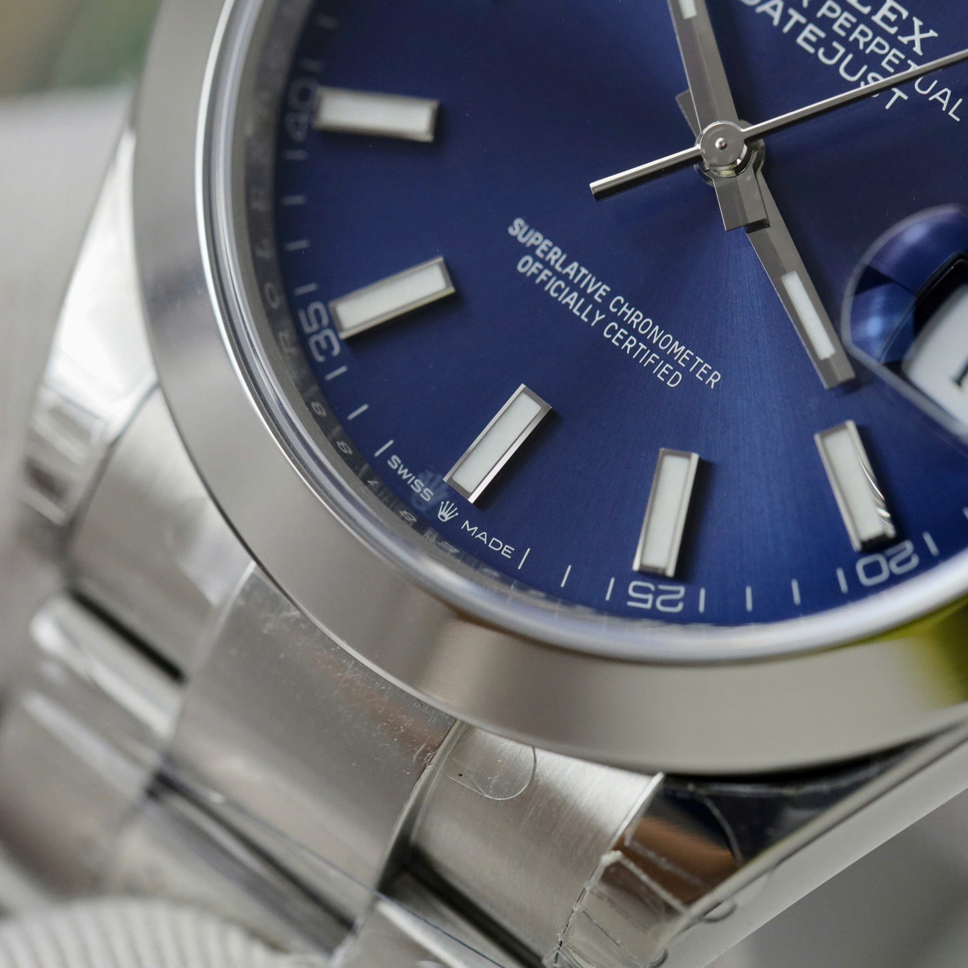 Rolex DateJust 126300 Replica Watches Dial Blue Oyster Strap VS Factory 41mm - Top club