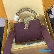 LV Capucines Mini (Taurillon Leather with Jewel-Encrusted Ha1:1High-quality replica