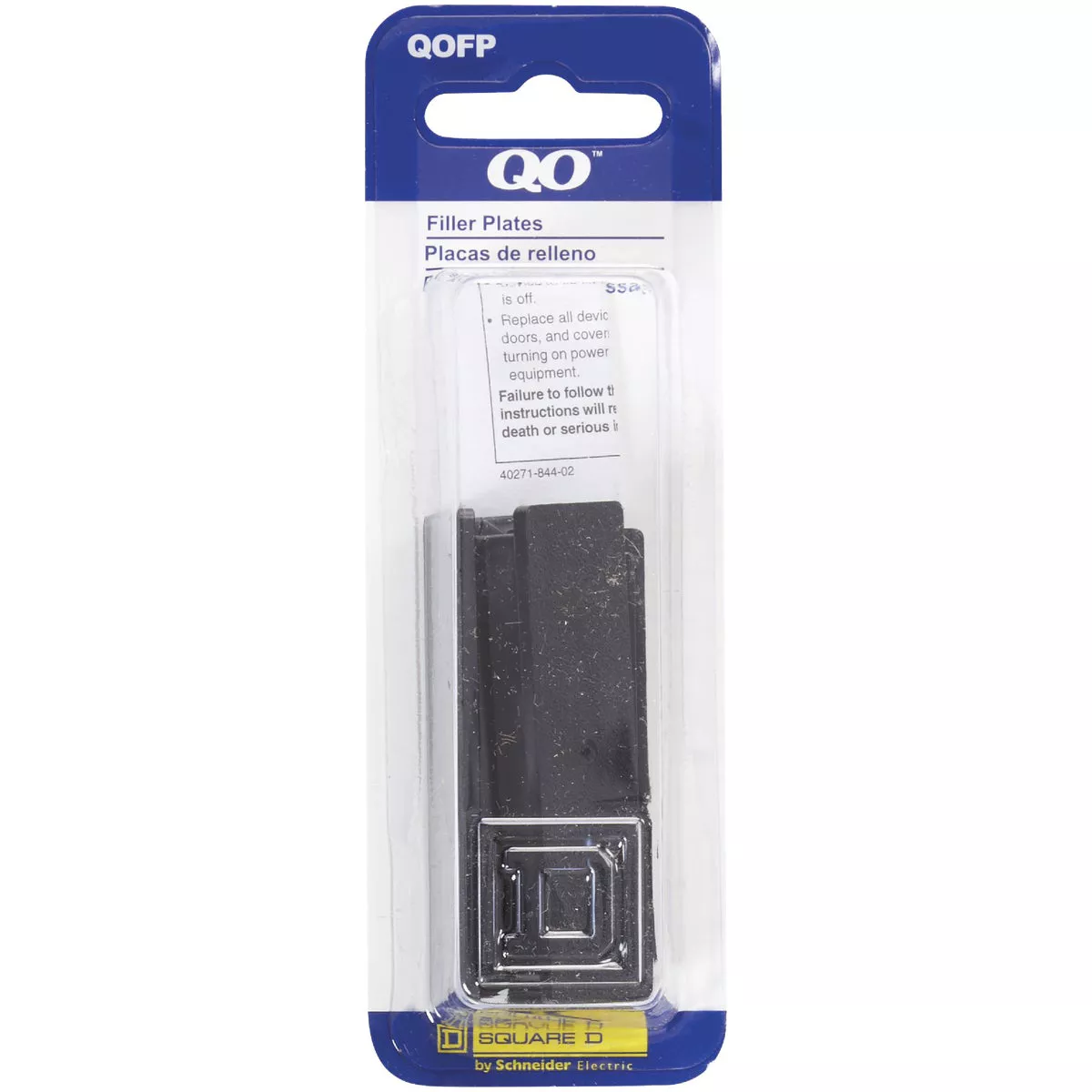 Square D QO 3/4 In. Load Center Breaker Filler Plate (3-Pack)