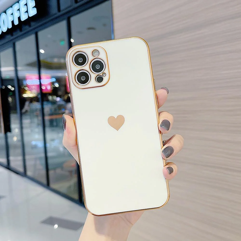 Love Heart Full Cover iPhone Case - Wholesale & Influencer
