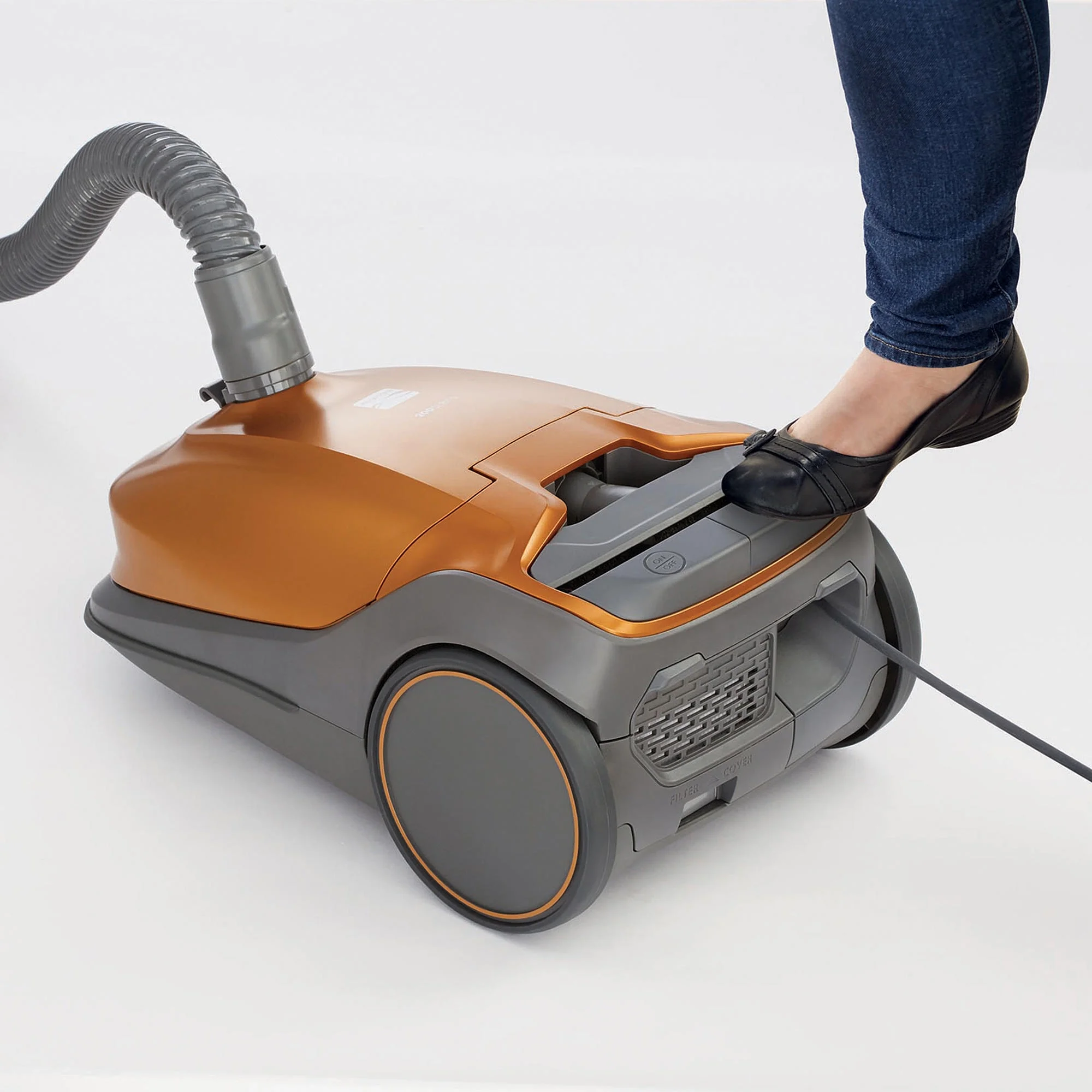 Kenmore 81214 200 Series Pet Friendly Lightweight Bagged Canister Vacuum with HEPA, 2 Motor System, and 3 Cleaning Tools-Orange - Image 7