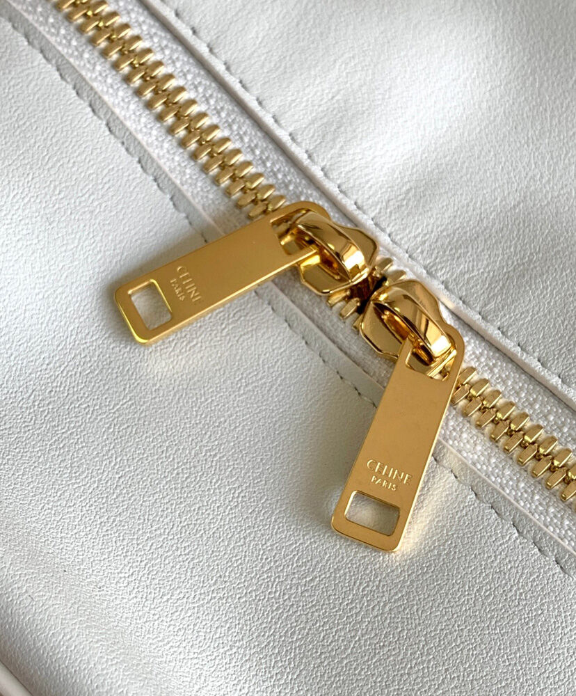 Celine Folded Cube Bag In Smooth Calfskin White1:1High-quality replica
