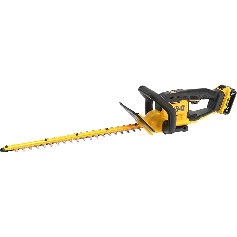 DEWALT 20V MAX 22 in Cordless Hedge Trimmer Kit With Battery And Charger - DCHT821P1 DEWALT 20V MAX 22 in Cordless Hedge Trimmer Kit With Battery And Charger - DCHT821P1