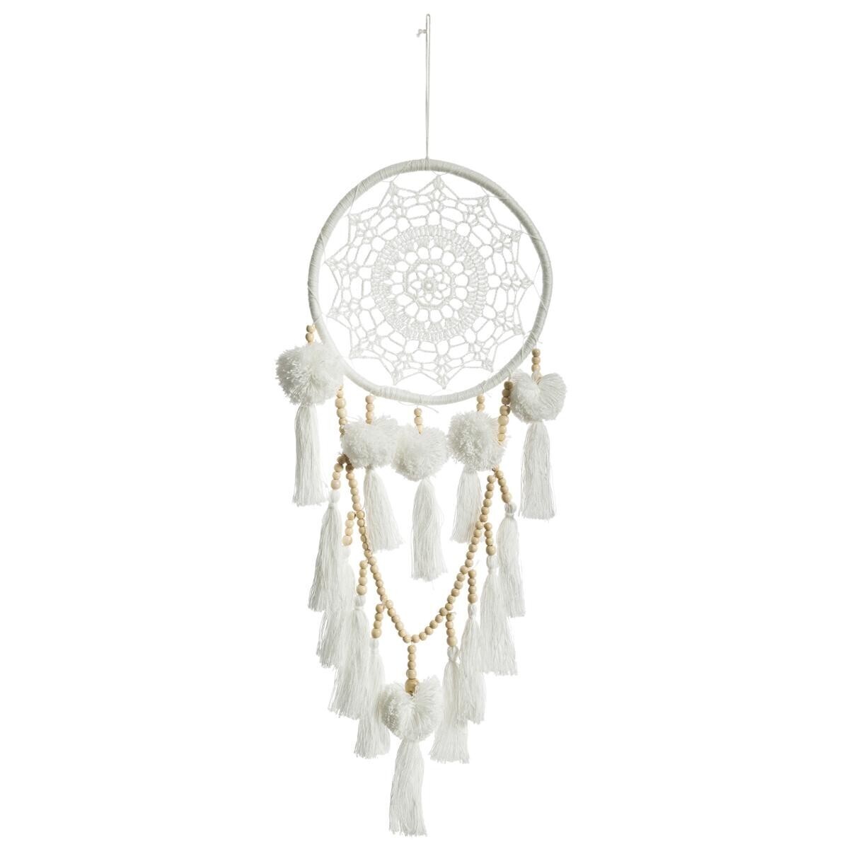 Dream catcher"Maud" White, 20x56 cm