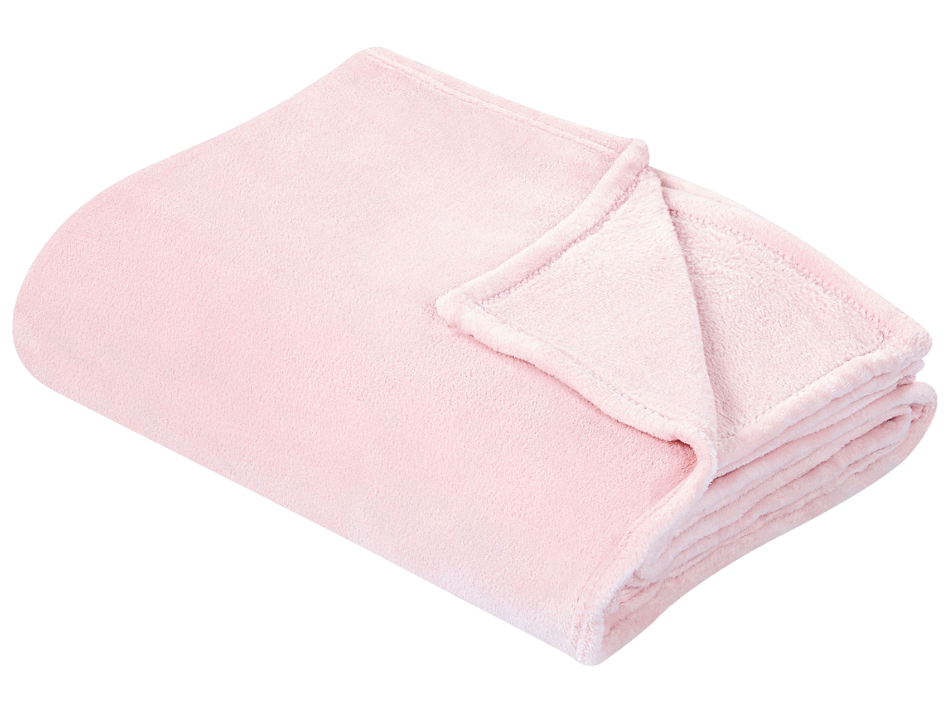 Blanket BAYBURT 200 x 220 cm Pink