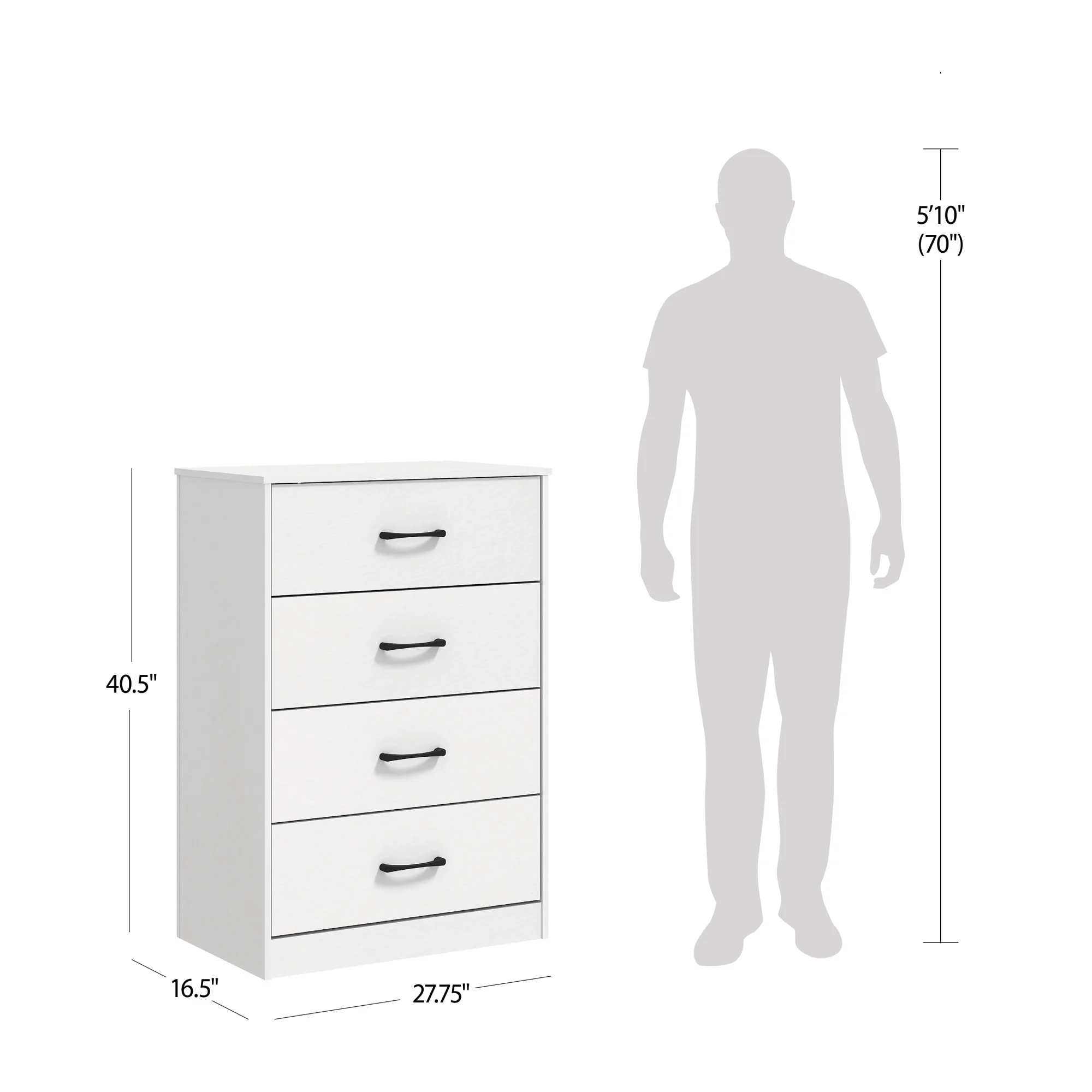 Mainstays Ardent 4 Drawer Dresser, Euro Oak - Image 27