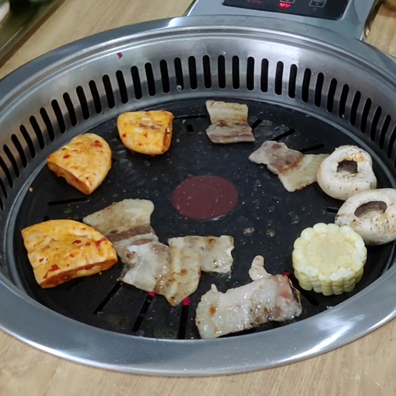 Popular Korean Restaurant Non Stick Easily Cleaned Thicken Medical Stone BBQ Grill Pan